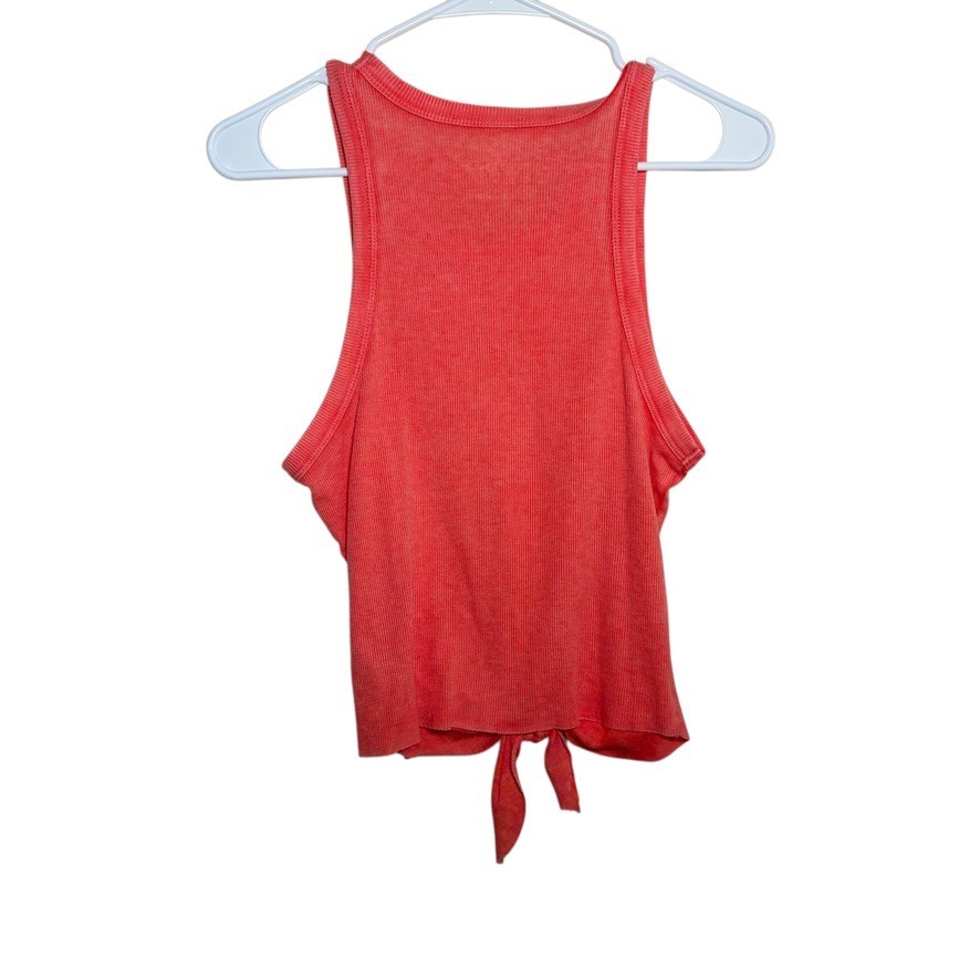 Aerie Tank Top Women’s Medium Sleeveless Round Neck Tie Solid Basic Casual