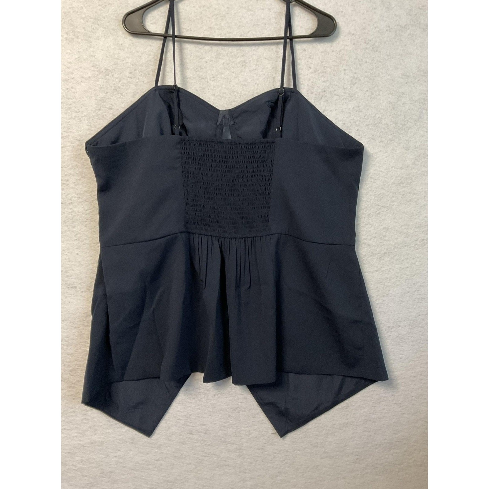 The Drop Signedblake Corset Top Womens 3X Black Bustier Peplum Adjustable Straps
