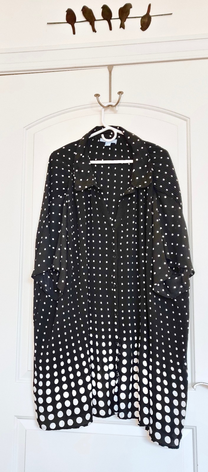 Womens Classic Longer Length Tunic, Slimming Feminine, EUC, Size 6x