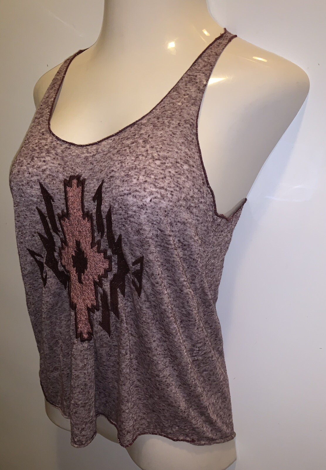 Reddish BRANDY MELVILLE Sleeveless Tank Top Blouse ~ One Size S M L