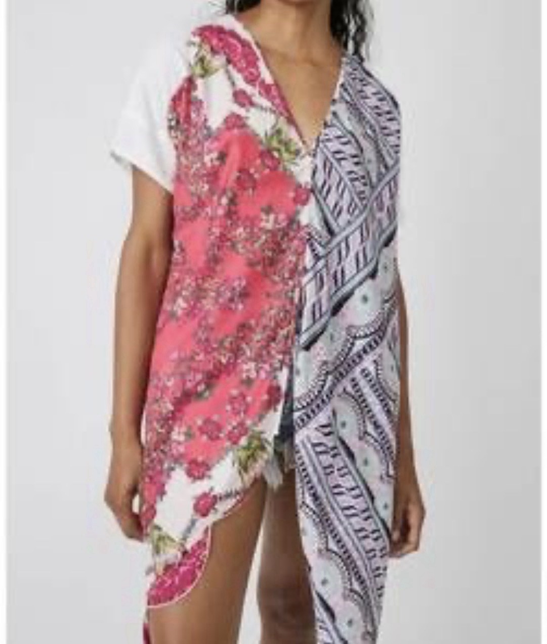 Free People Pick Your Scarf Tunic EUC S