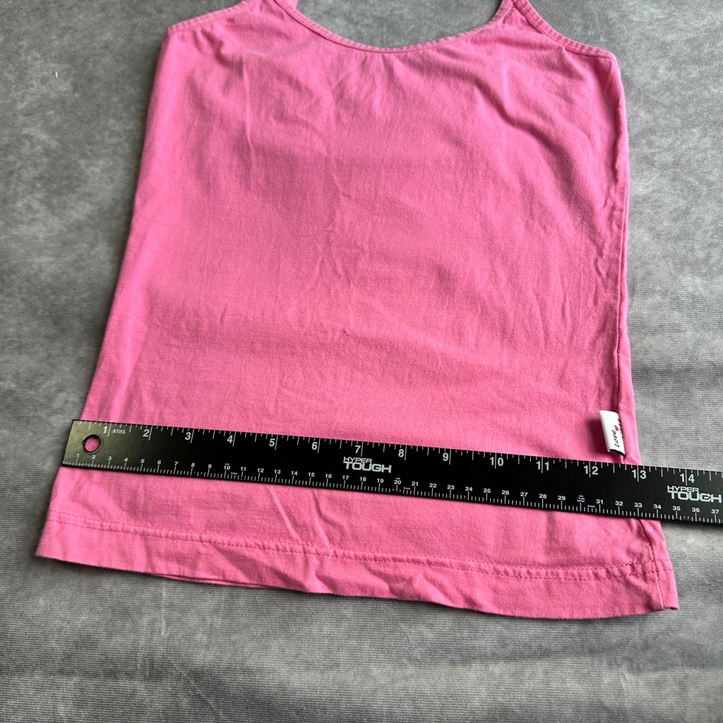Mabel Pink Cami Tank Top Womens Size 85 Adjustable Spaghetti Straps Cotton Blend
