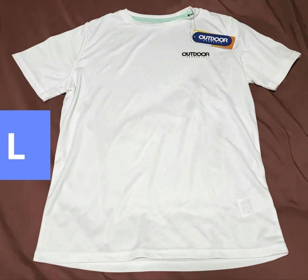 OUTDOOR PRODUCTS Moisture wicking dry T shirt Size L White