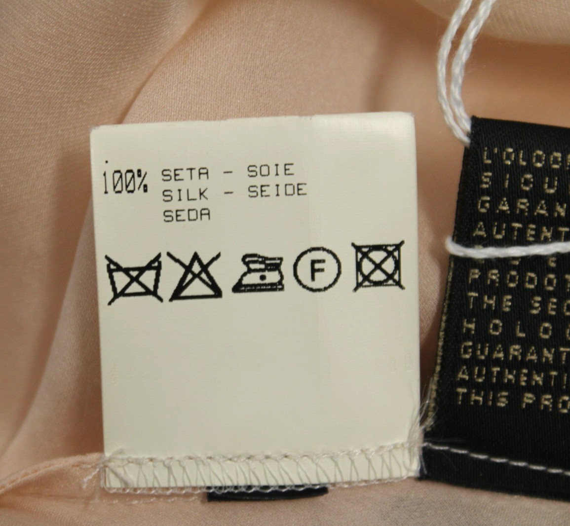 ROBERTO CAVALLI Blush Pink Leopard & Python Print Silk Chiffon Batwing Blouse 44
