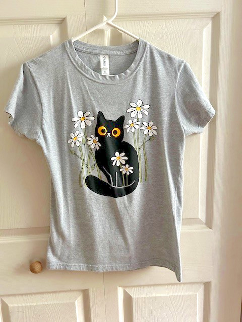 Tultex Cat T Shirt for Cat Lovers