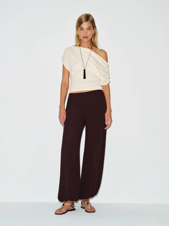 NWT thereformation Iris Knit Top