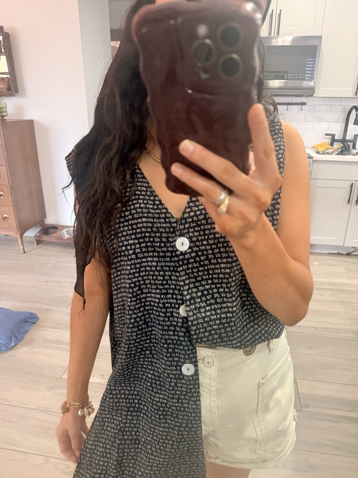 vintage street wear from 1990s carole little type writer numbers