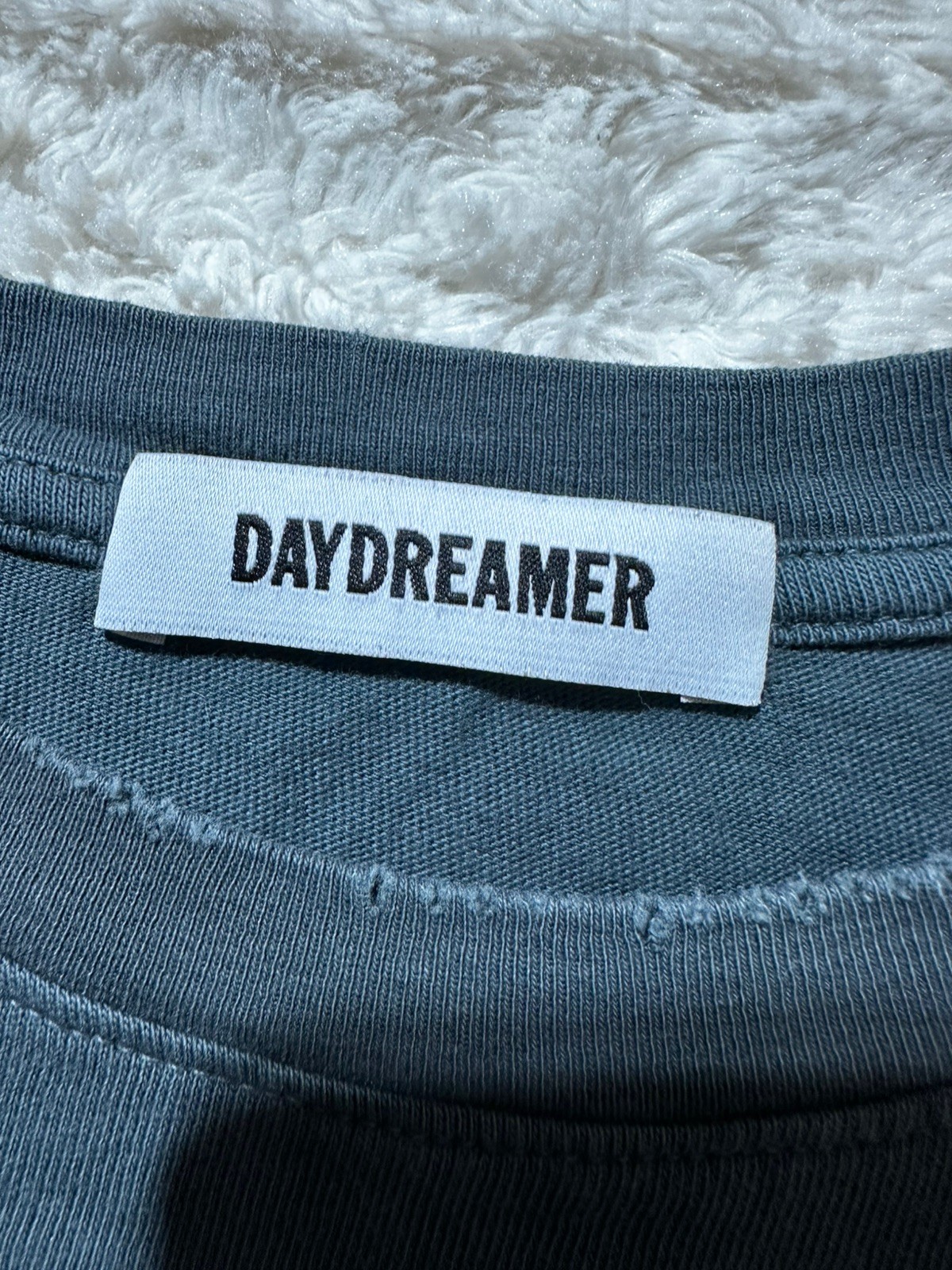 Daydreamer Janis Joplin Peacock Tour Tee in Vintage Black Band T-Shirt XS Rare