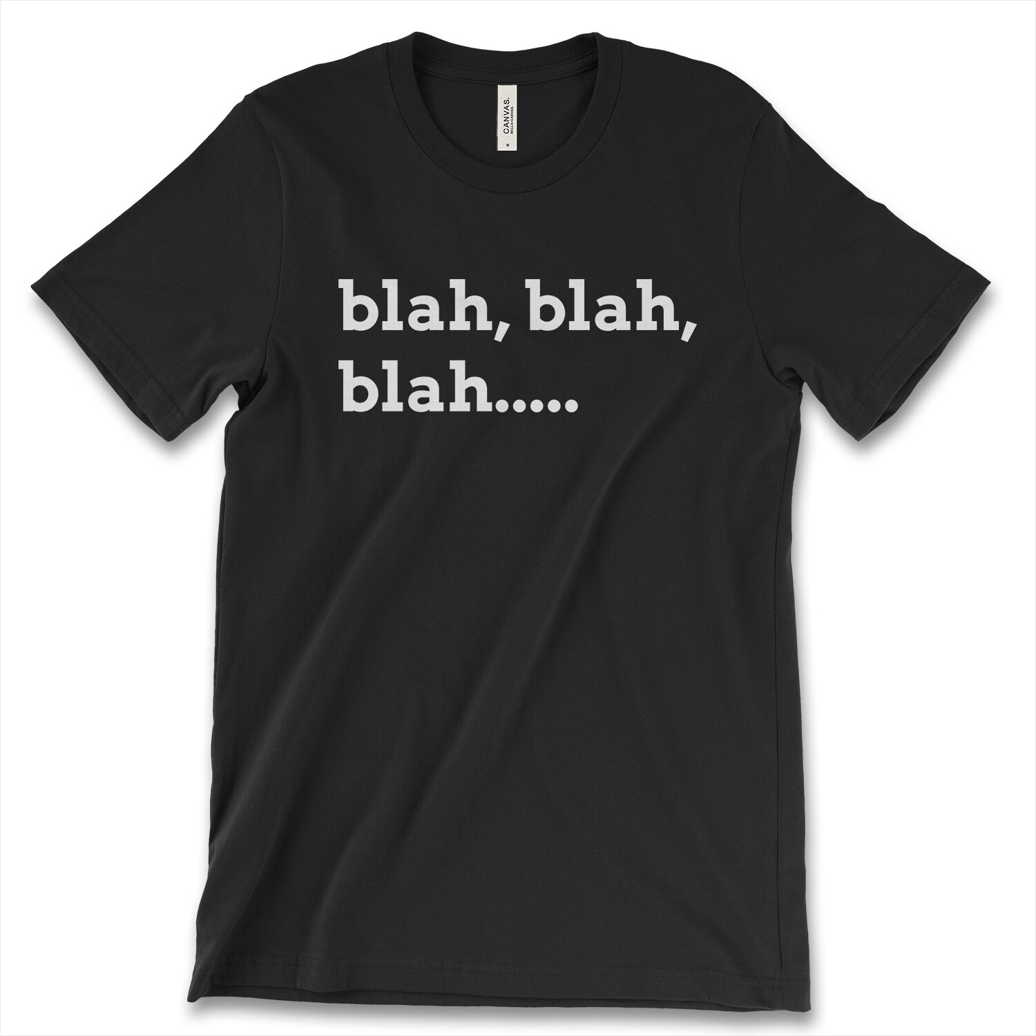 Blah Blah Blah New Men’s Shirt Sassy Rude Novelty Funny Slogan Summer Casual Tee