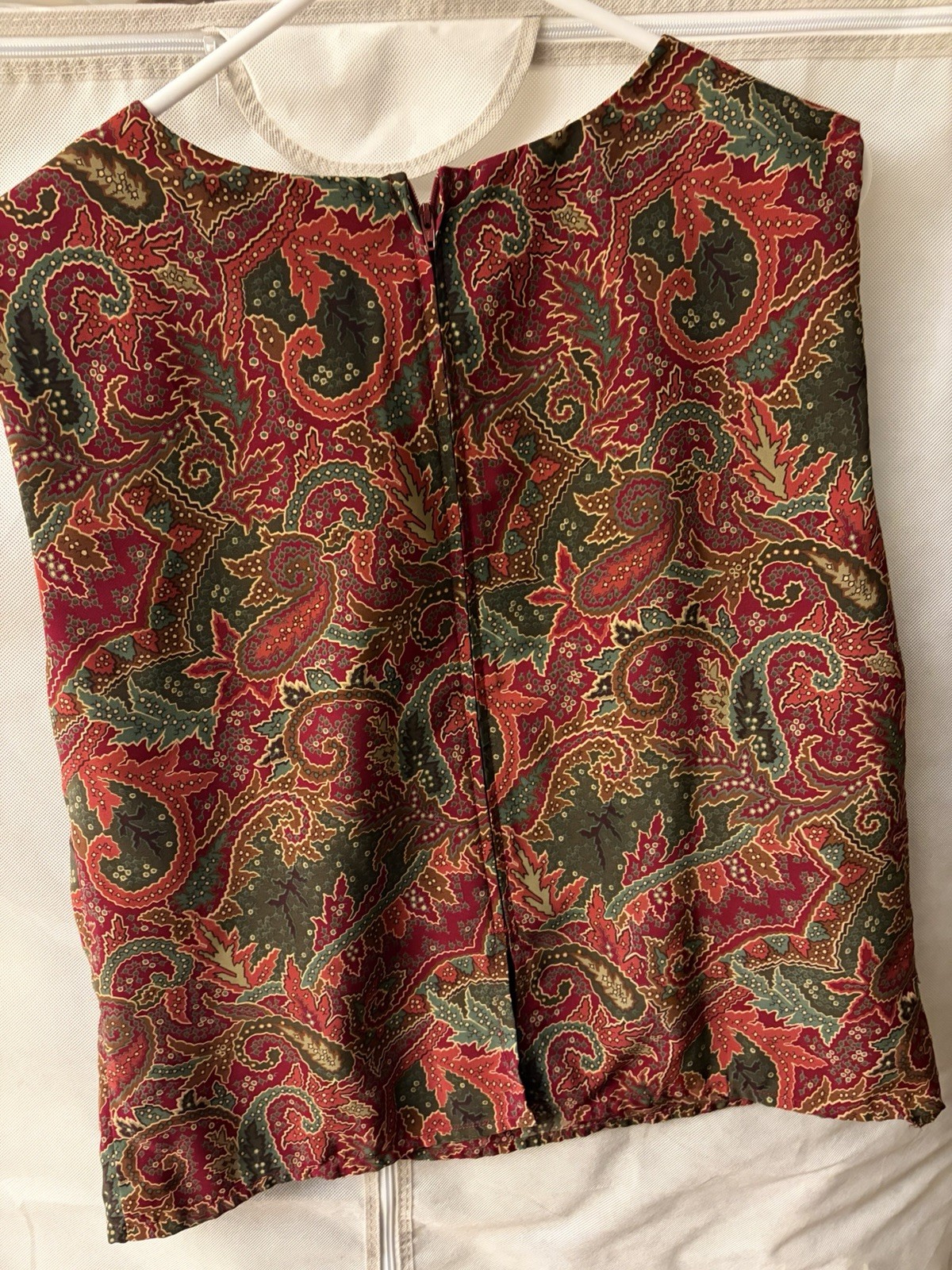 Vtg Koret Slinky Knit Top Shirt Sleeveless size 16