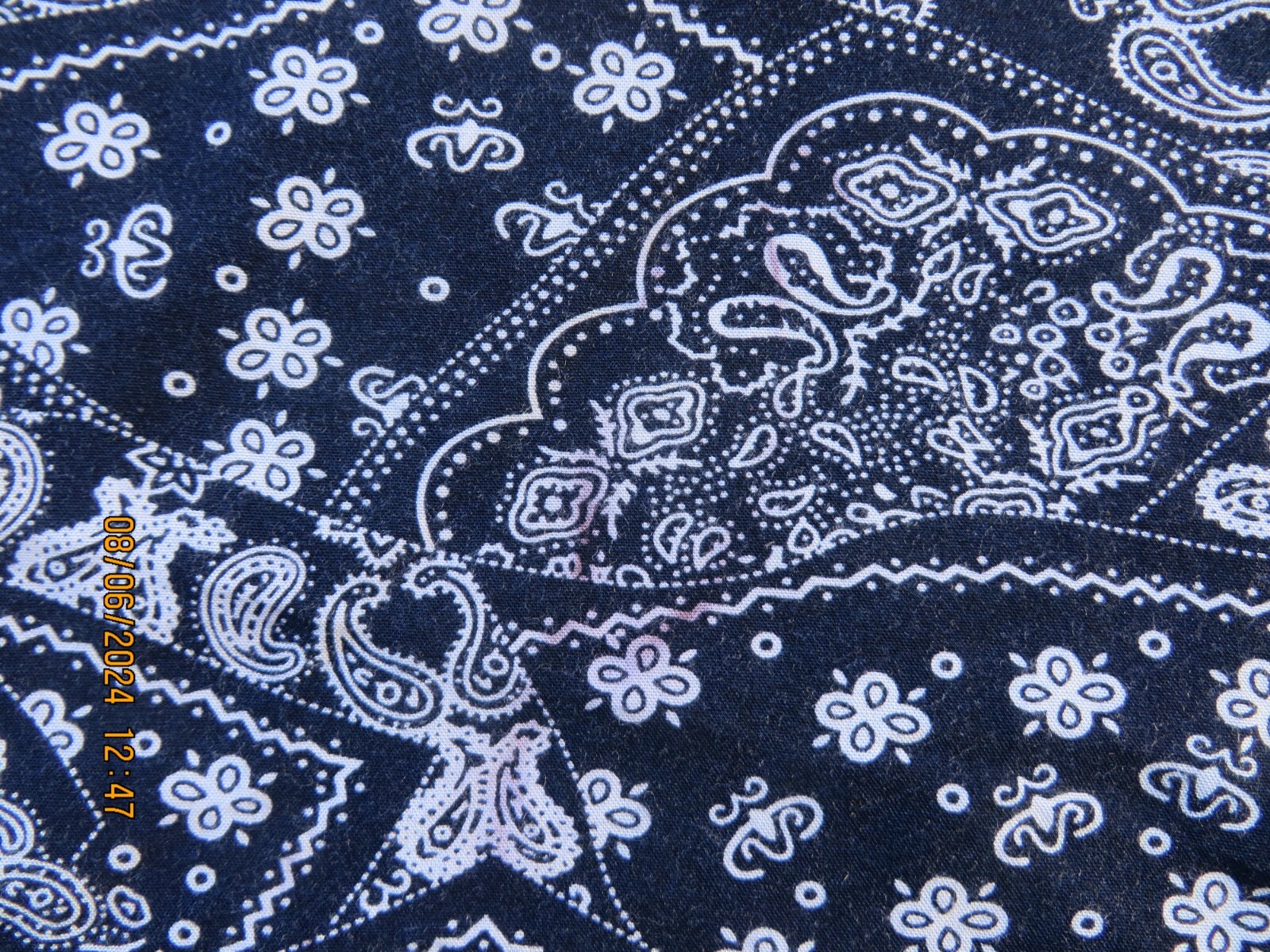 LOVE NOTES SZ M 100% Rayon Navy Blue Buttoned Blouse Cropped Short Top Shirt