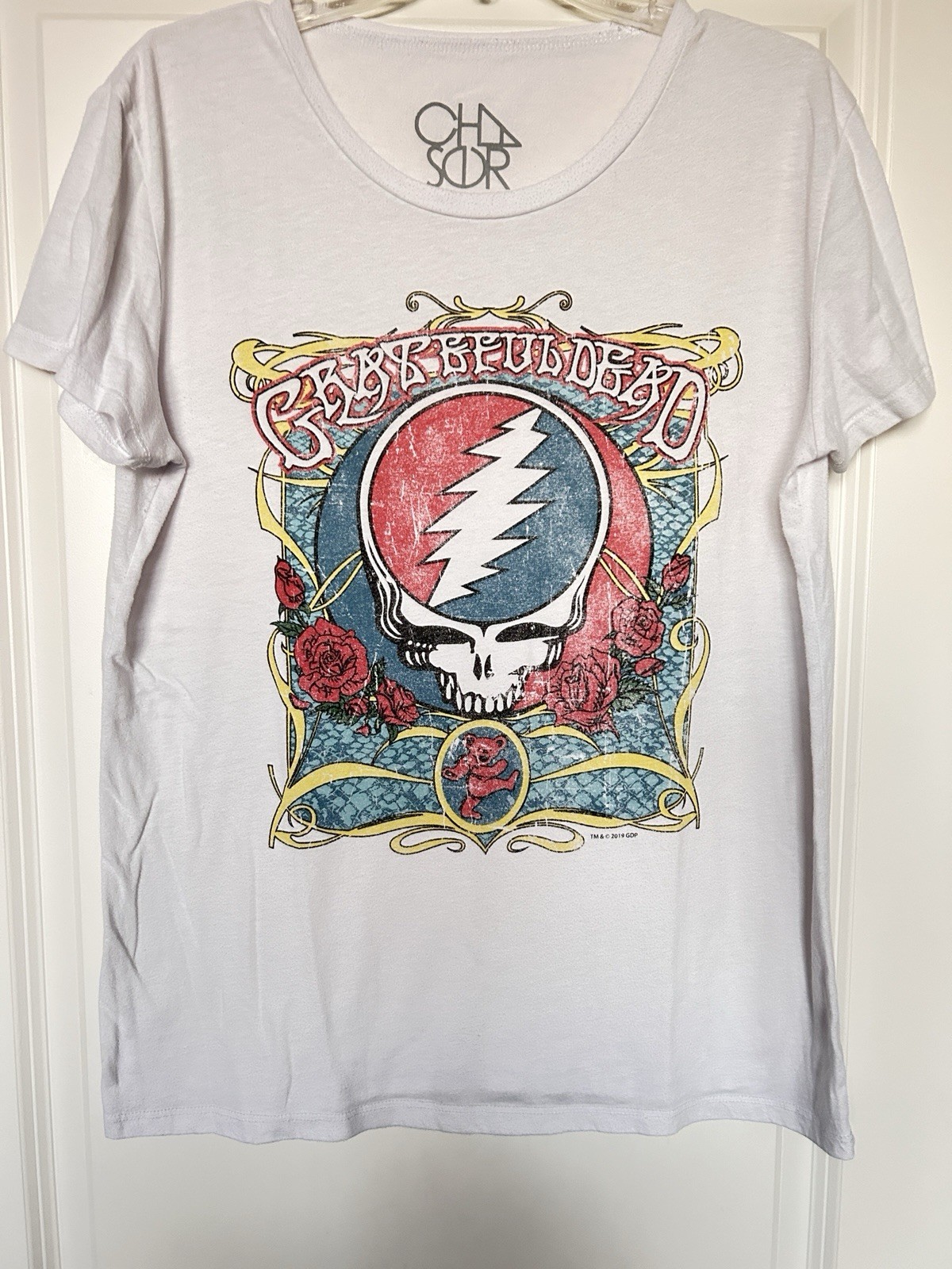 Women’s Grateful Dead Chaser Soft Tee Shirt Size L