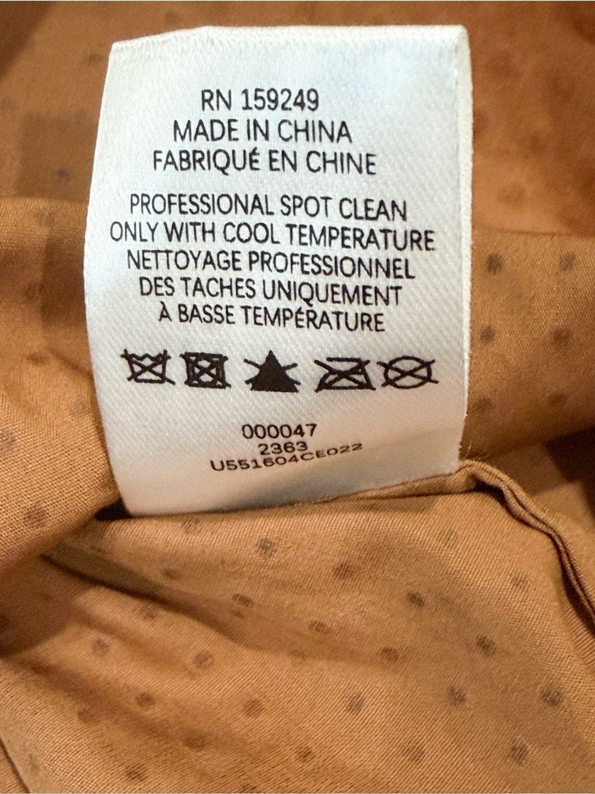 TWP Next Ex Crystal Shirt Special Edition Archive Cropped Boxy Cotton Top Brown