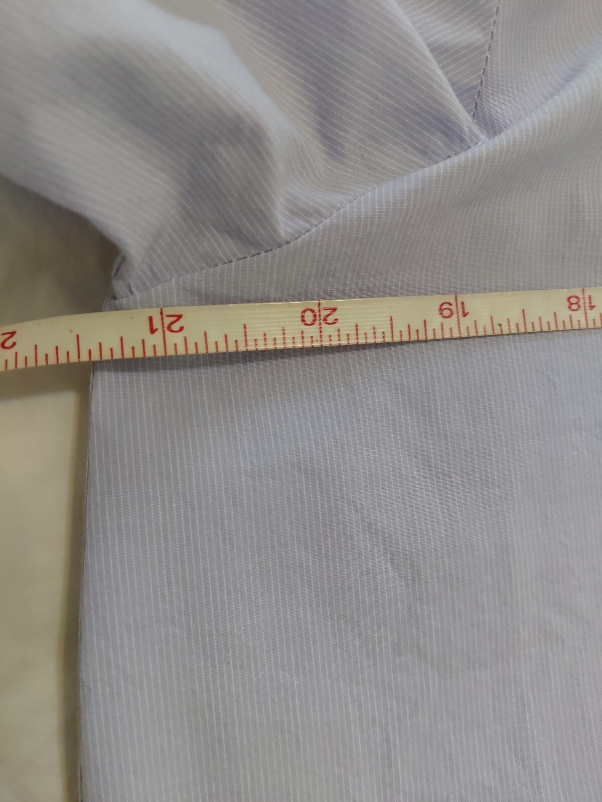 Eileen Fisher Classic Button Front Organic Cotton Shirt Light Blue Sz M EUC #664
