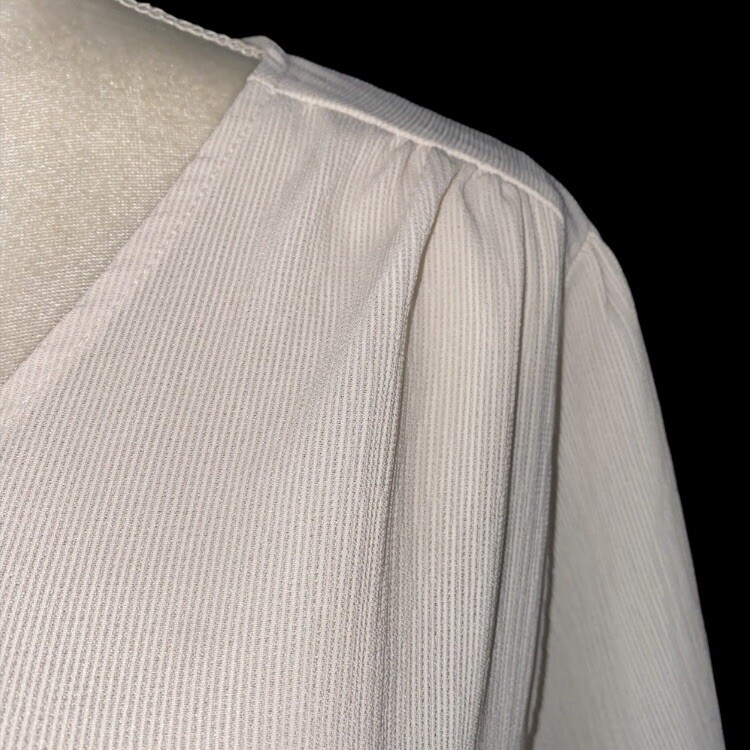 NWT Active USA Lightweight Women’s Cream Button Blouse sz 1XL