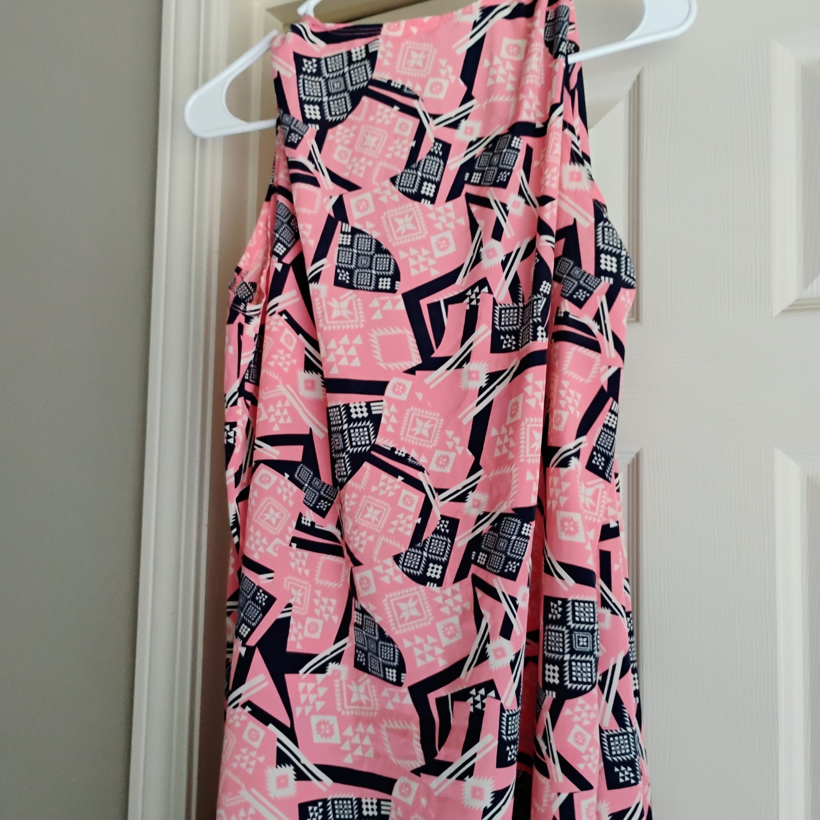 LulaRoe Duster Size M, Open Front, No Pockets, Flowy With High Slit