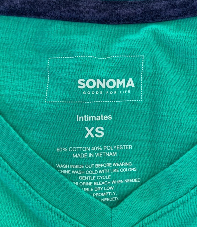 Mix Bundle of Women’s Basic Summer Tops Various Brands Colors Fits Size Small/XS