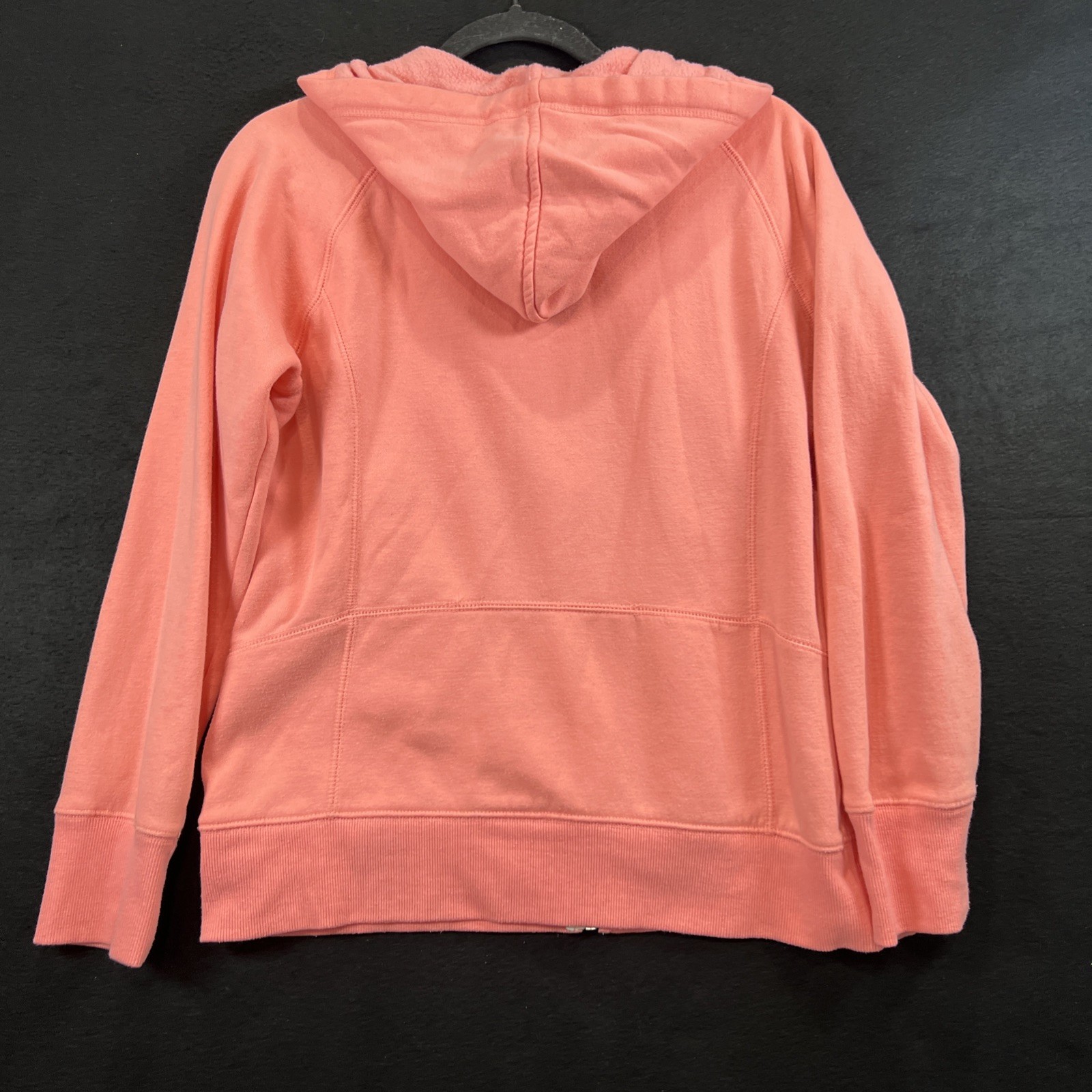 Peach Women’s Tek Gear Zip Up Hoodie Size Large