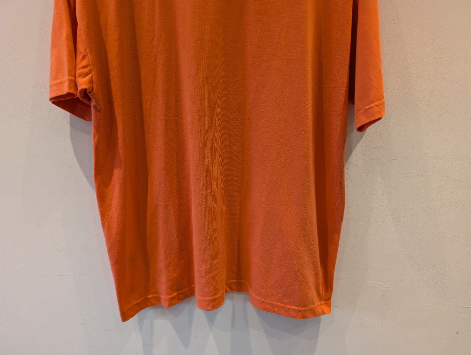 Isabelle Orange T-Shirt XL Short Sleeve Crew Neck Casual Polyester Cotton Blend