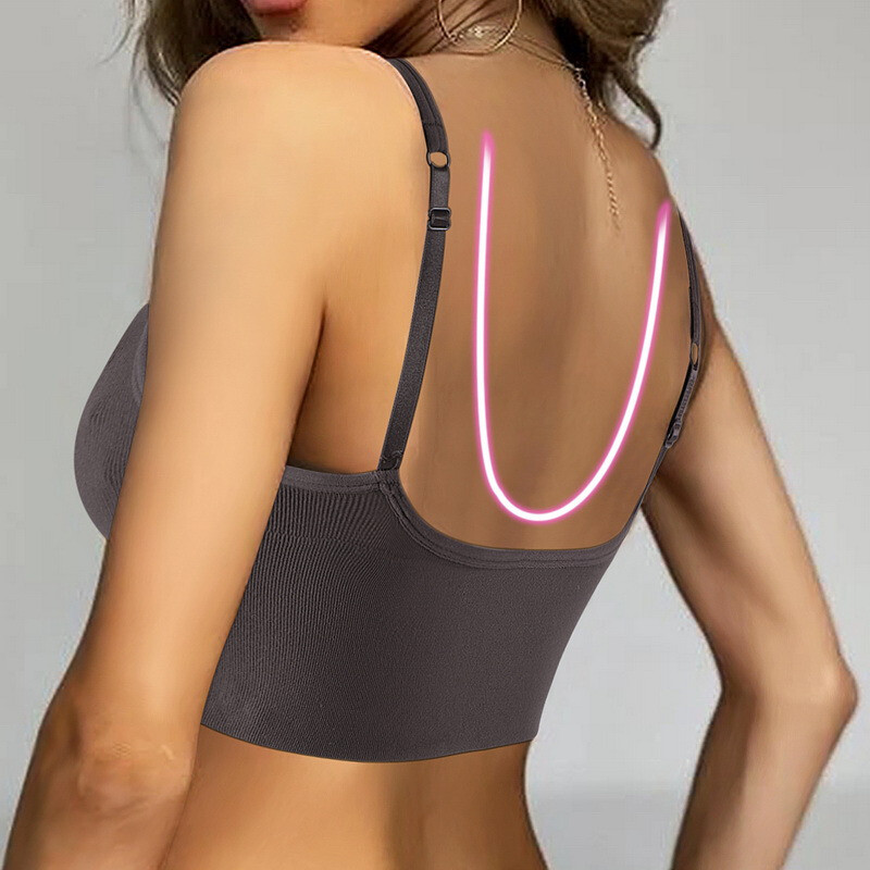Women Tanks Top Low Back Crop Top Underwear Female Crop Sport Tops Sexy Lingerie