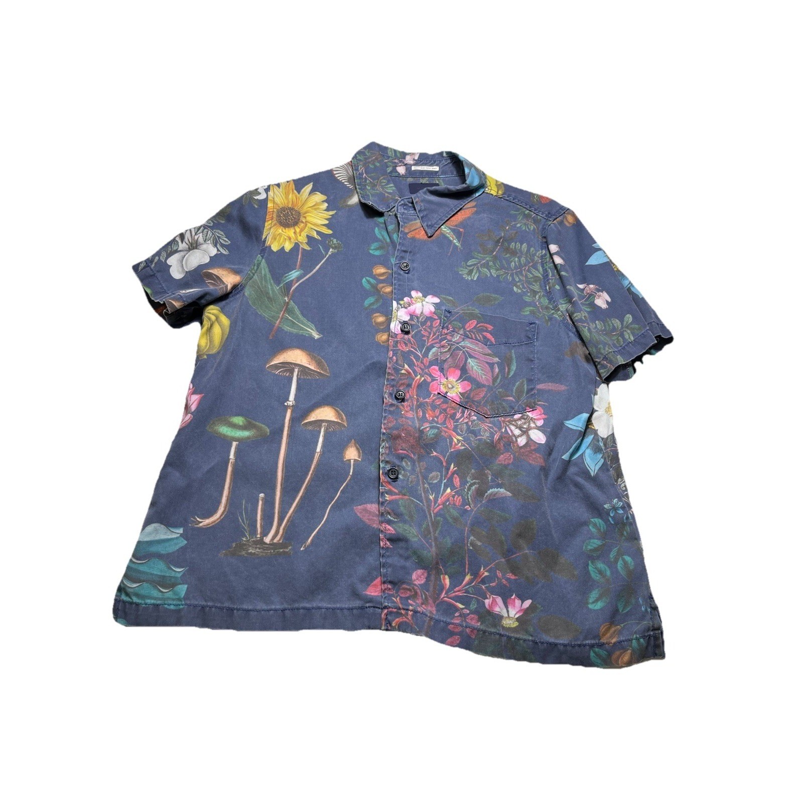 Mother Denim The Staycation Seashores of Old Mexico Shirt Womens Small