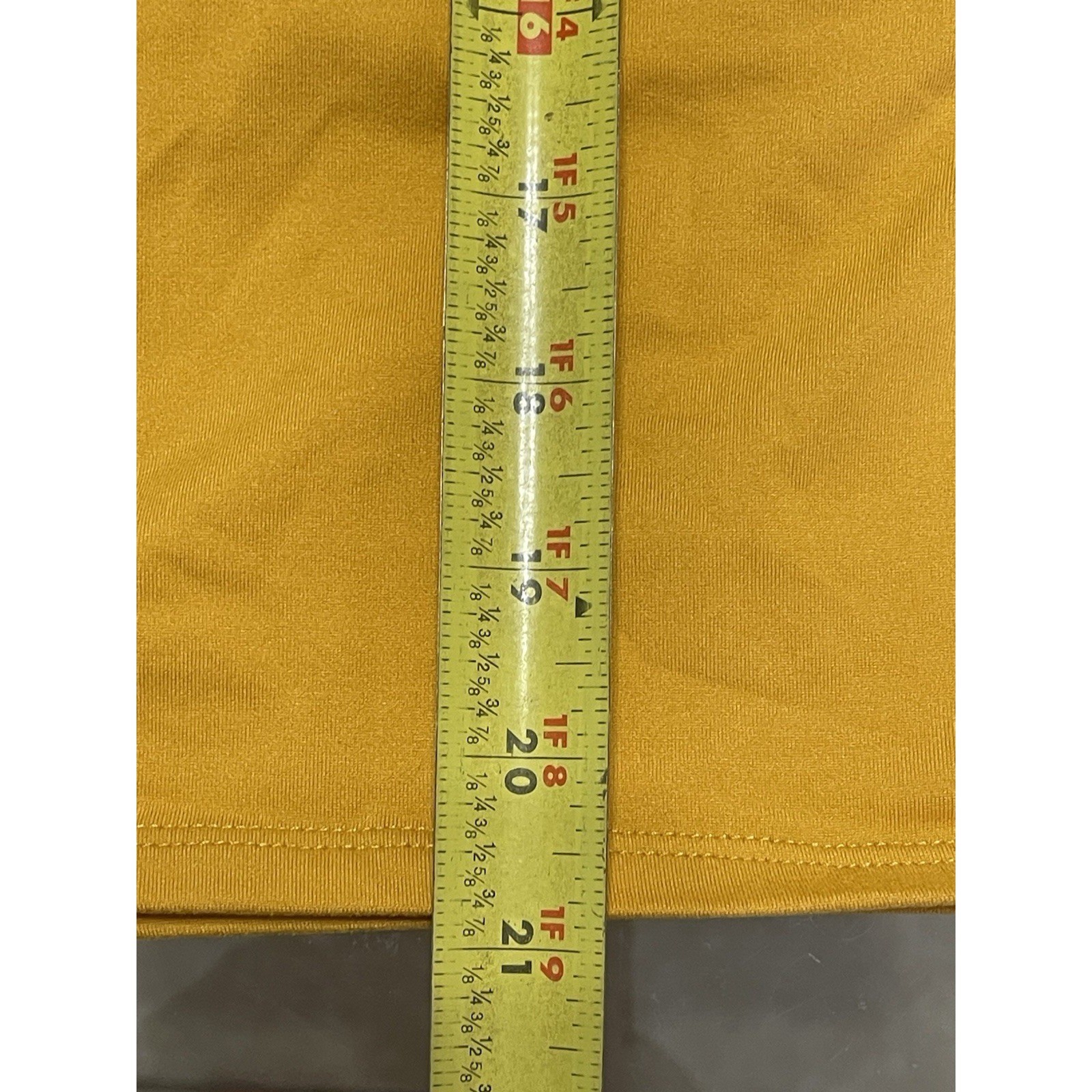 No Boundaries Womens Chevron Top Color Block Yellow Gray White Tee Shirt S
