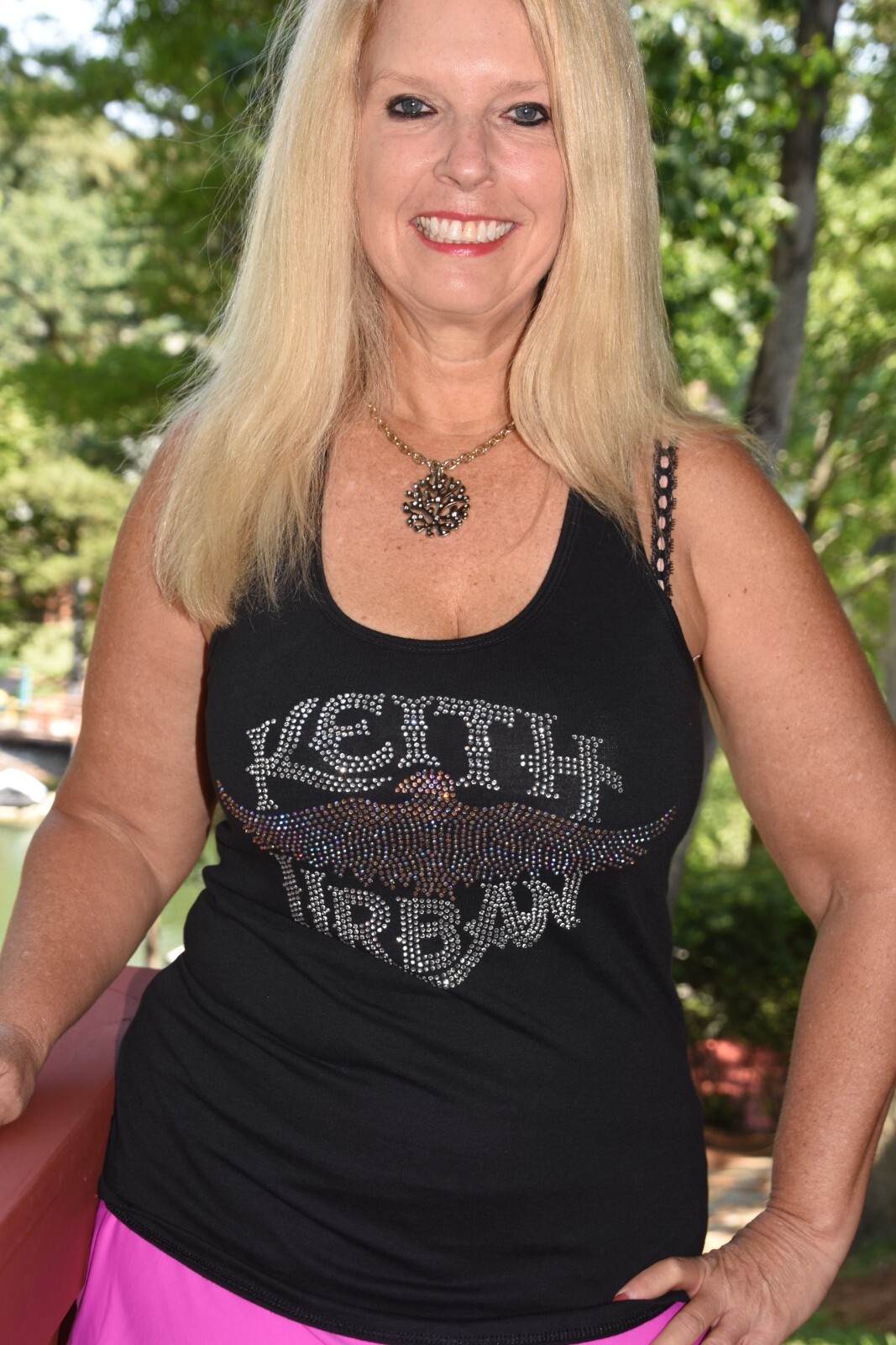 Keith rhinestone bling shirt or tank S M L XL XXL 1X 2X 3X 4X 5X