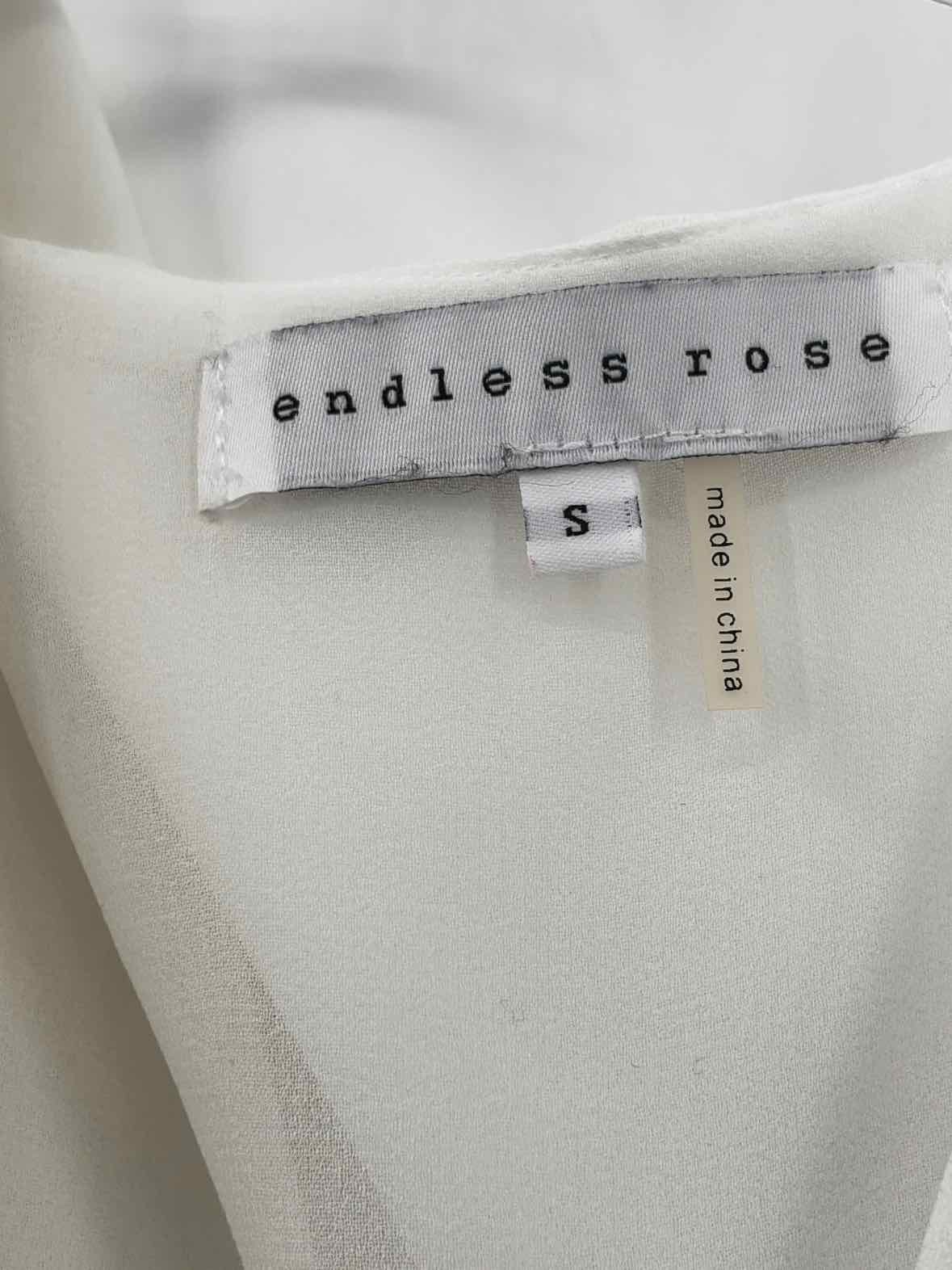 Pre-Owned Endless Rose White Size Small Blouse
