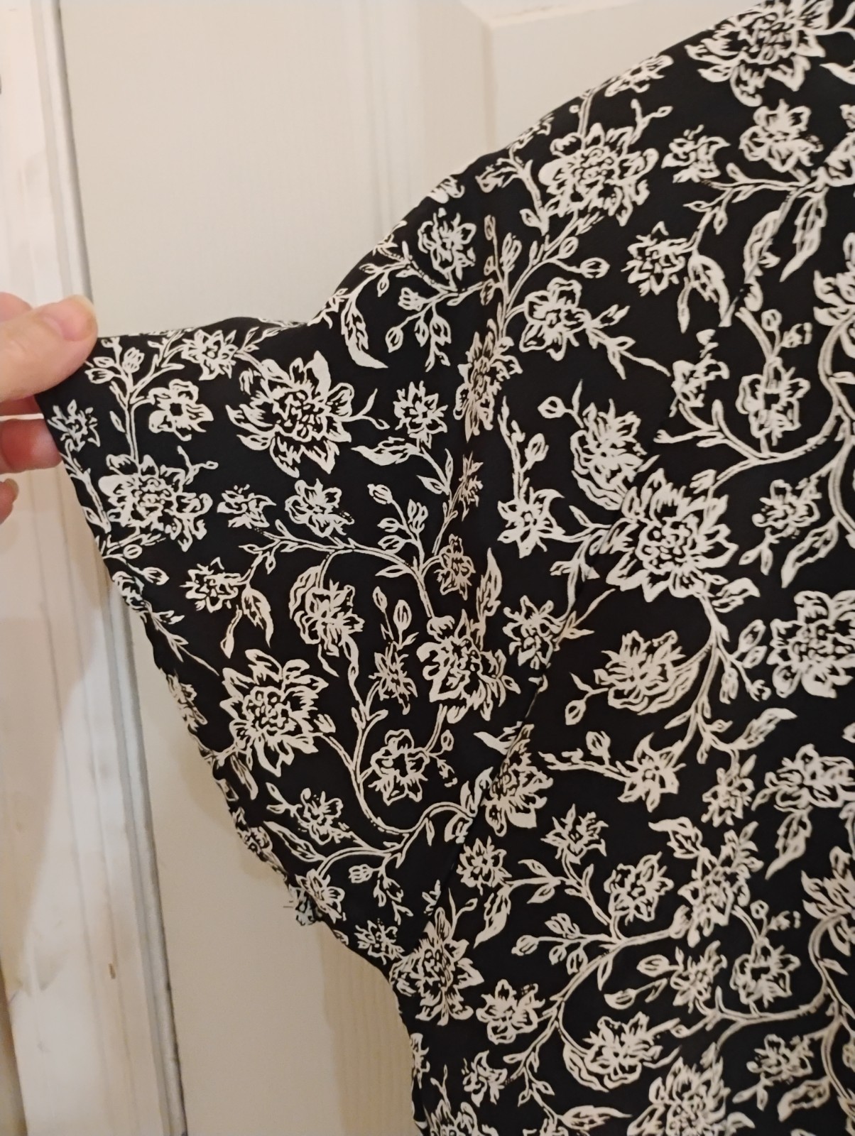 VTG Impressions of California Blouse 80s 90s Floral Shoulder Pads Top Medium