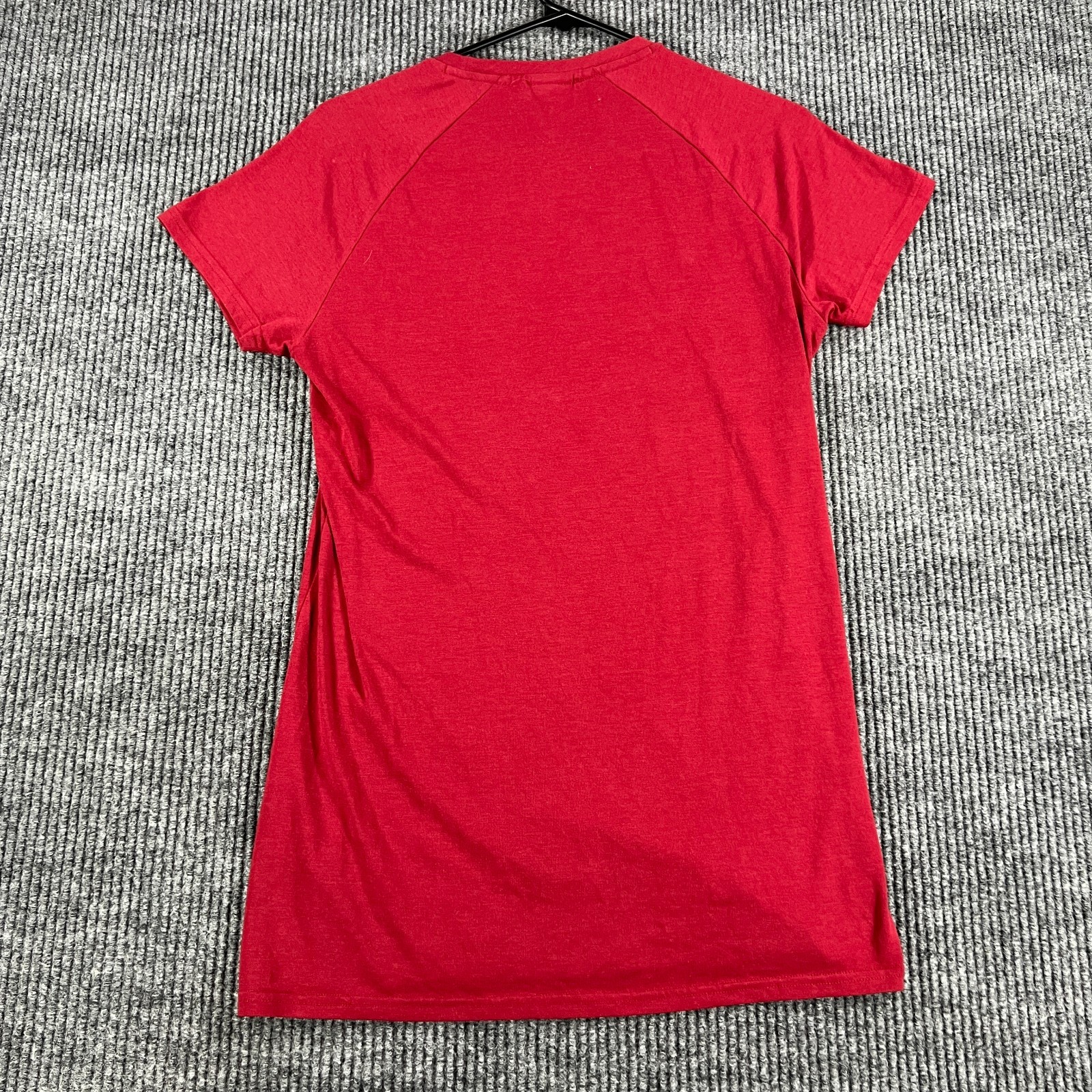Gymshark Shirt Womens Small Red Seamless Short Sleeve Athletic Training Tee