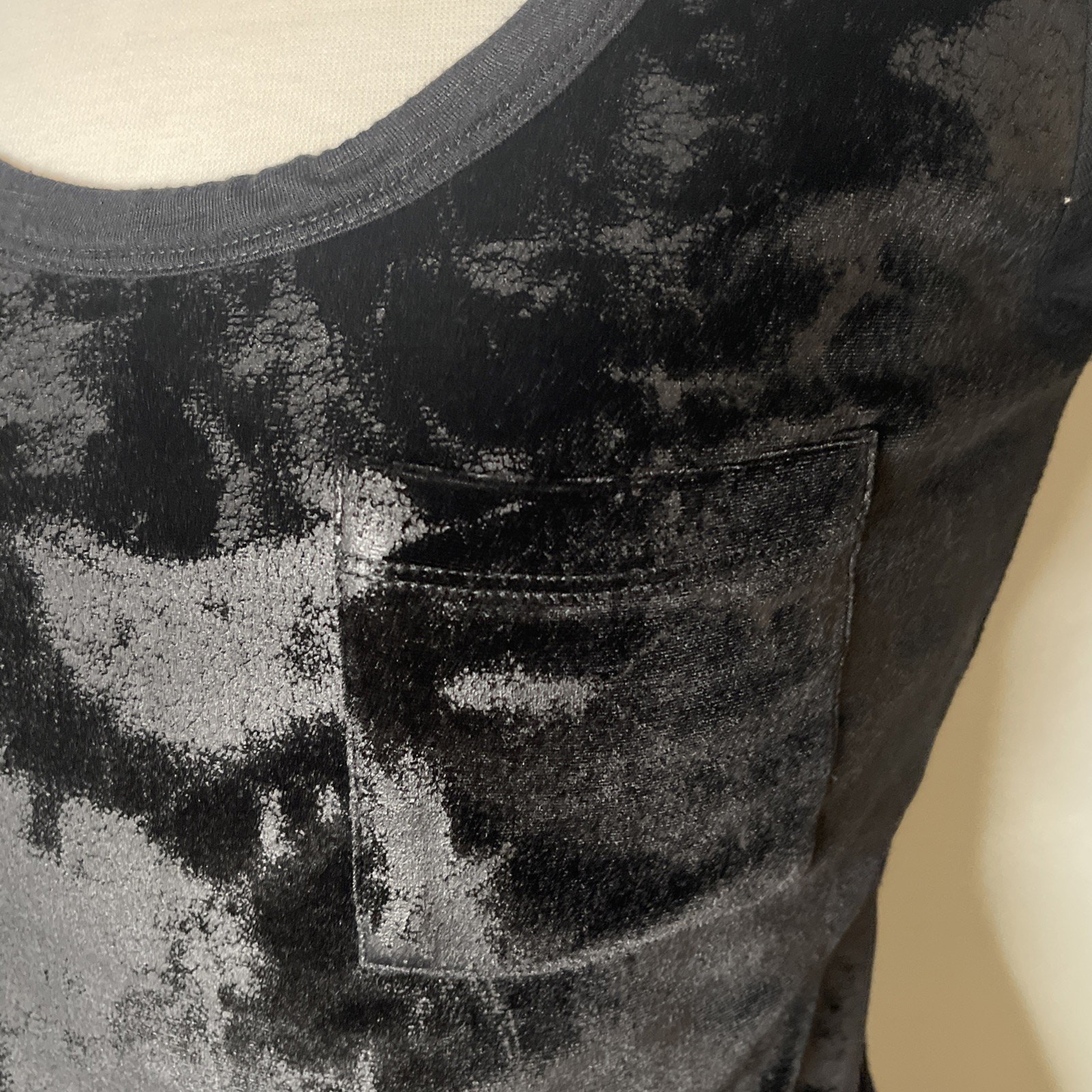 Calvin Klein Jeans Velvet Top PS