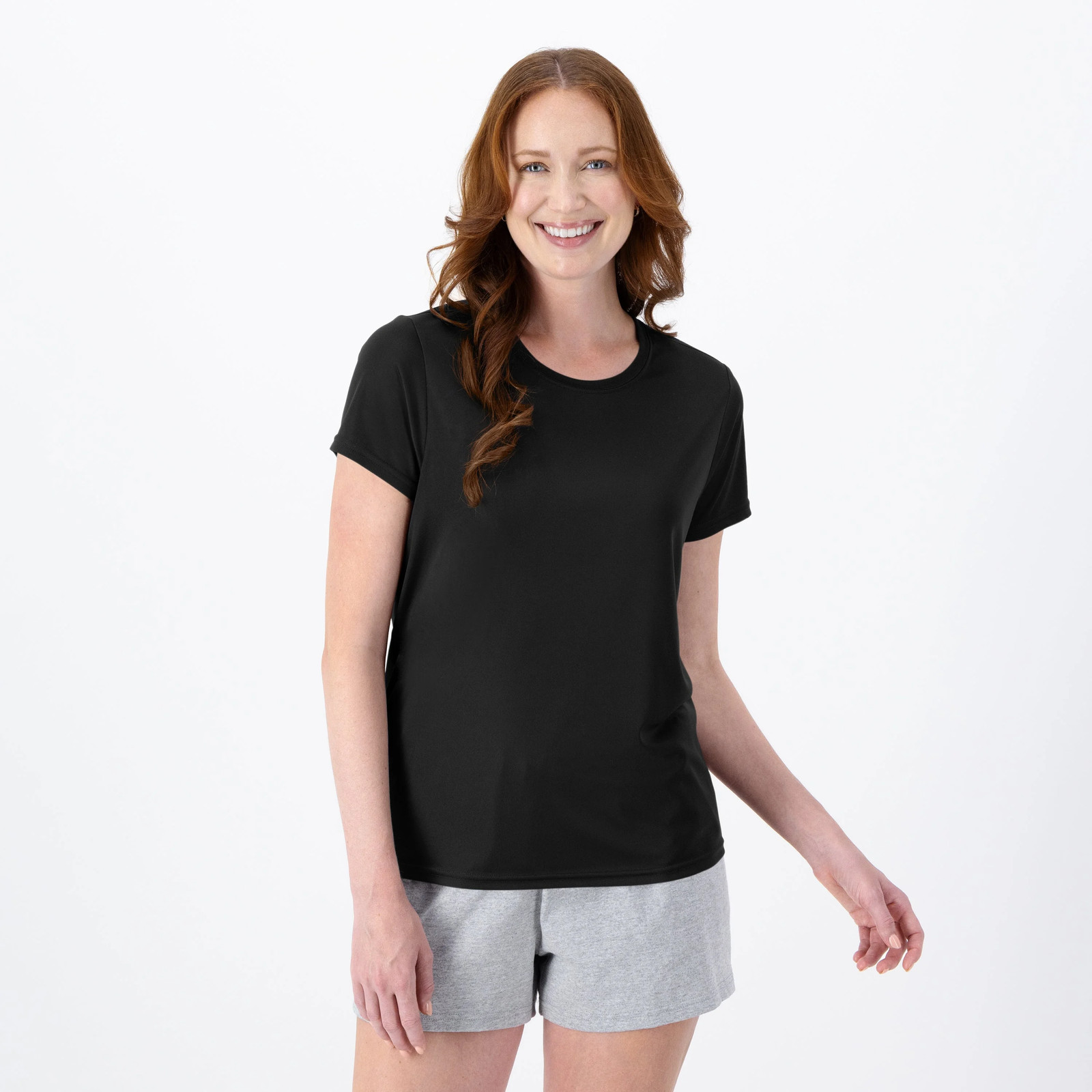 Hanes Women’s Tee Cool DRI Performance FreshIQ Short Sleeve T-Shirt Sport S-3XL