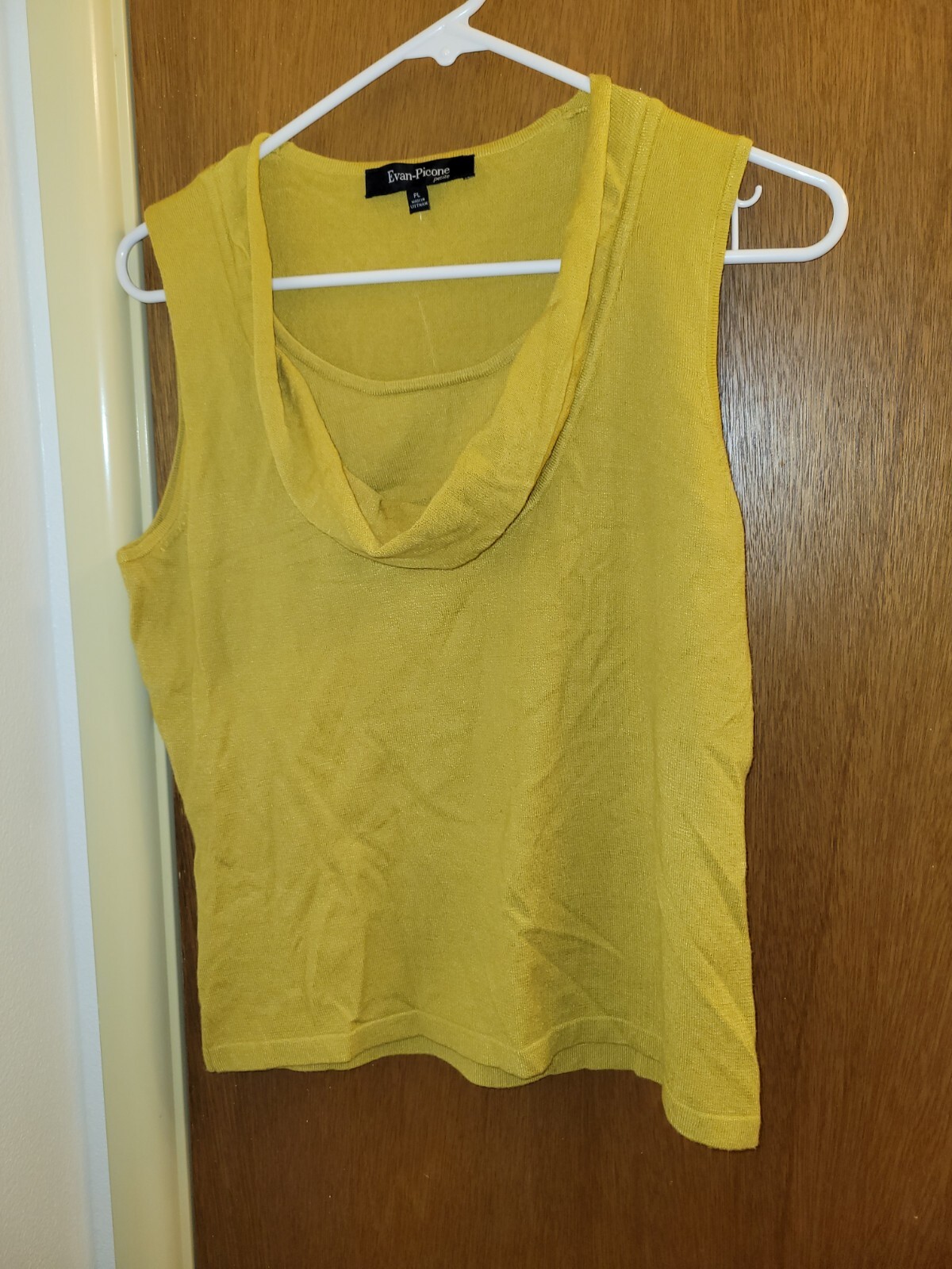 Evan Picone Womens Pl Petite Large Sleeveless Blouse Top Shirt Brand New Smart
