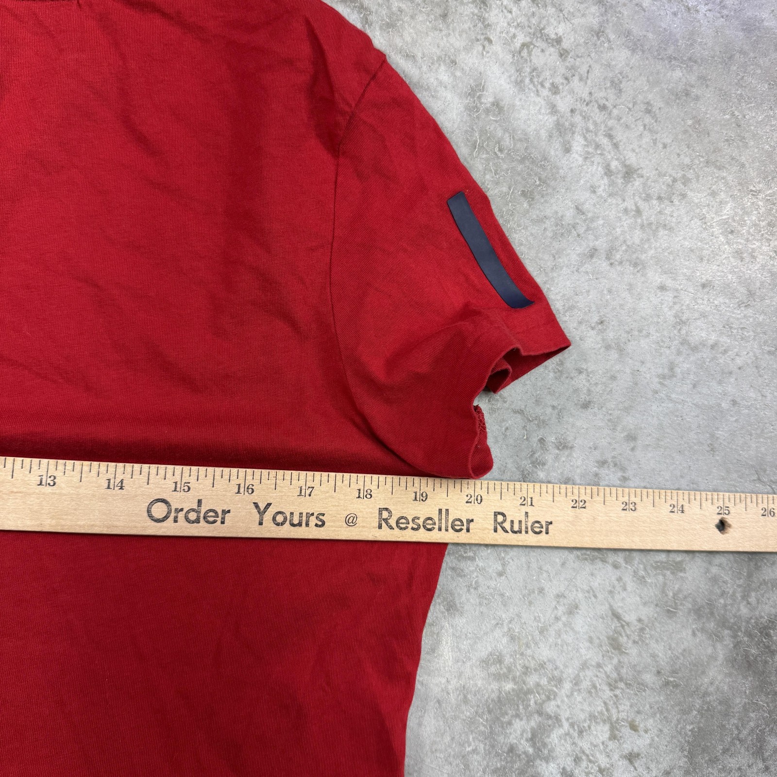 Ralph Lauren Shirt Womens Large Red London 2012 Olympic Team Polo Player UK Flag