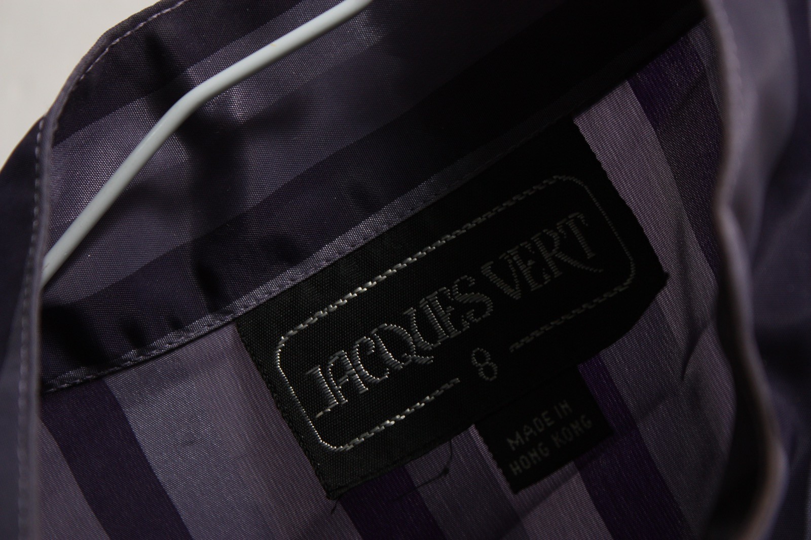 Vintage Jacques Vert Womens Blouse Shirt – Purple – Size 8 (G20)