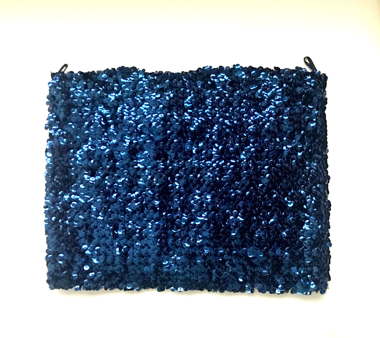 Blue sequin band top – cm 25 x 32 made in Italy – size 44