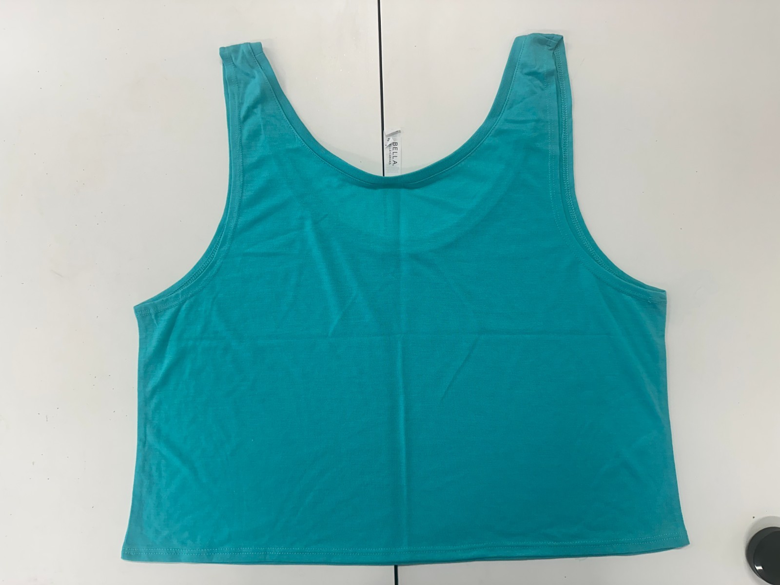 Bella+Canvas Crop Tank (RN87370) Polyester/Viscose Blend – Discontinued Style