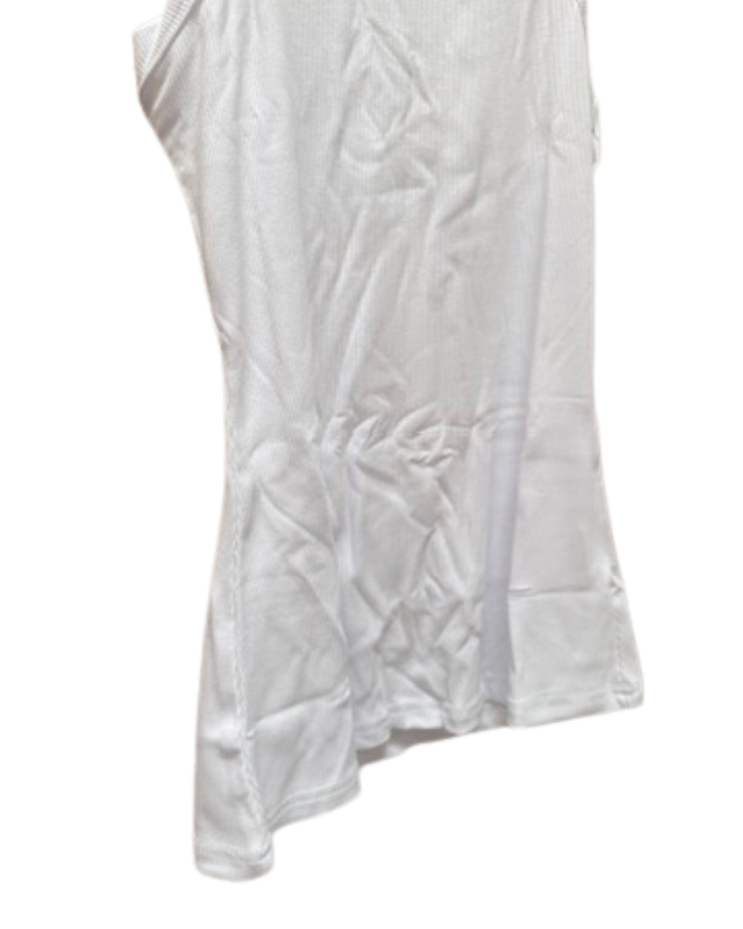 NEW White Ribbed Tank Top – Misses Small