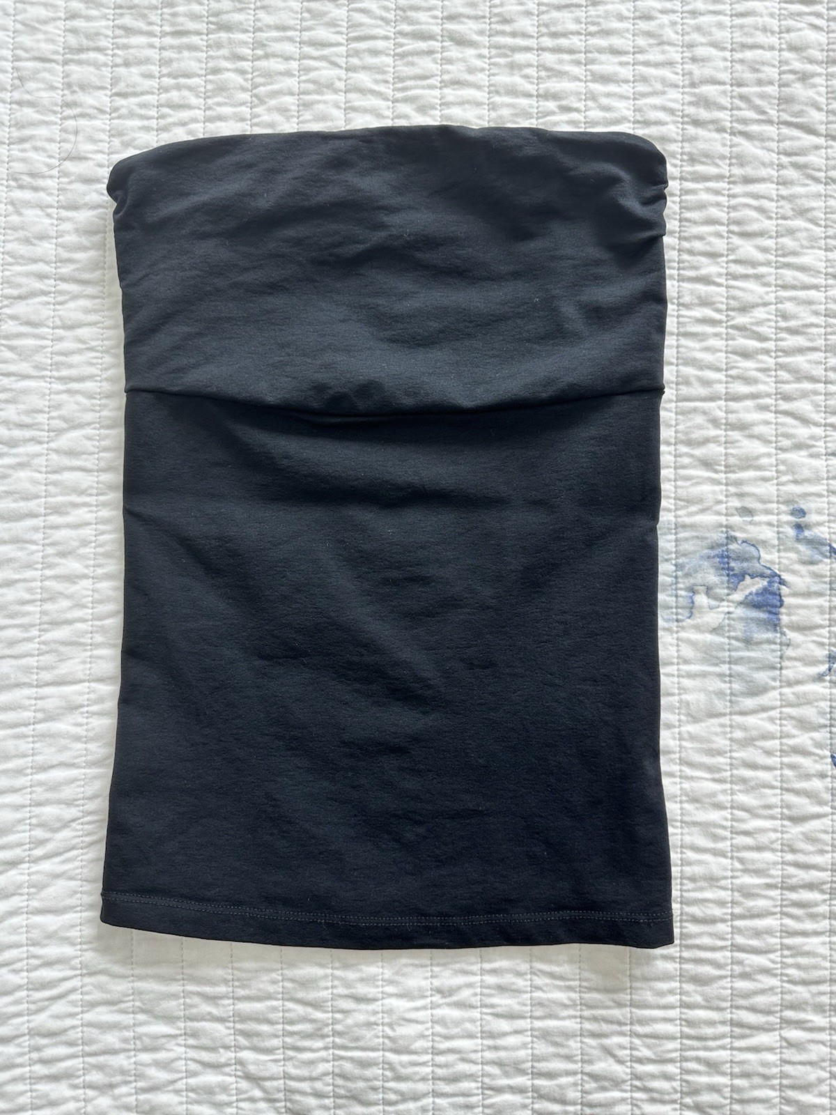 Theory Black Strapless Stretchy Tube Top One Size Fits All (OFSA)