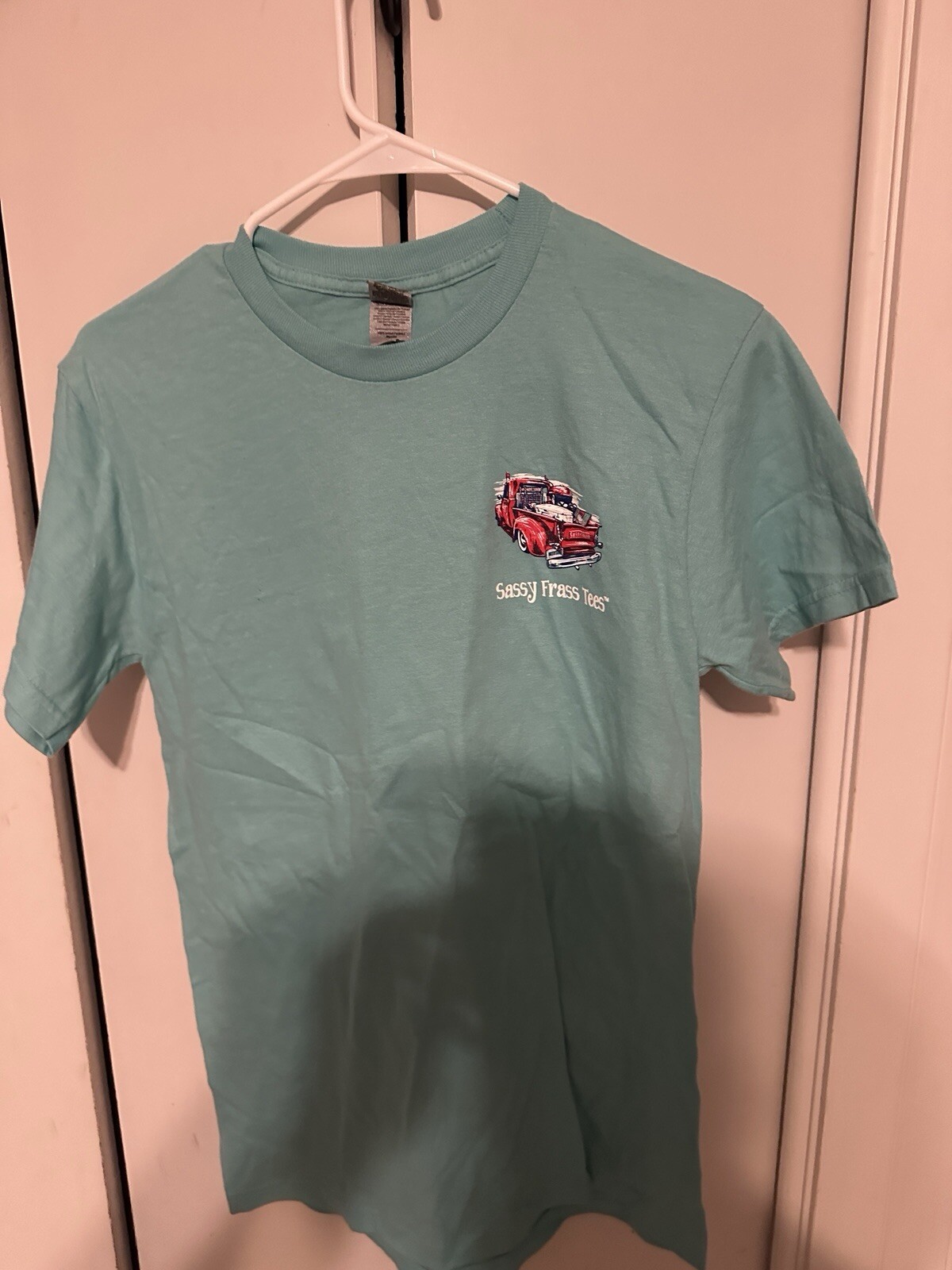 Sassy Frass Tees Women’s T-Shirt “You Had Me At Tailgate” Small