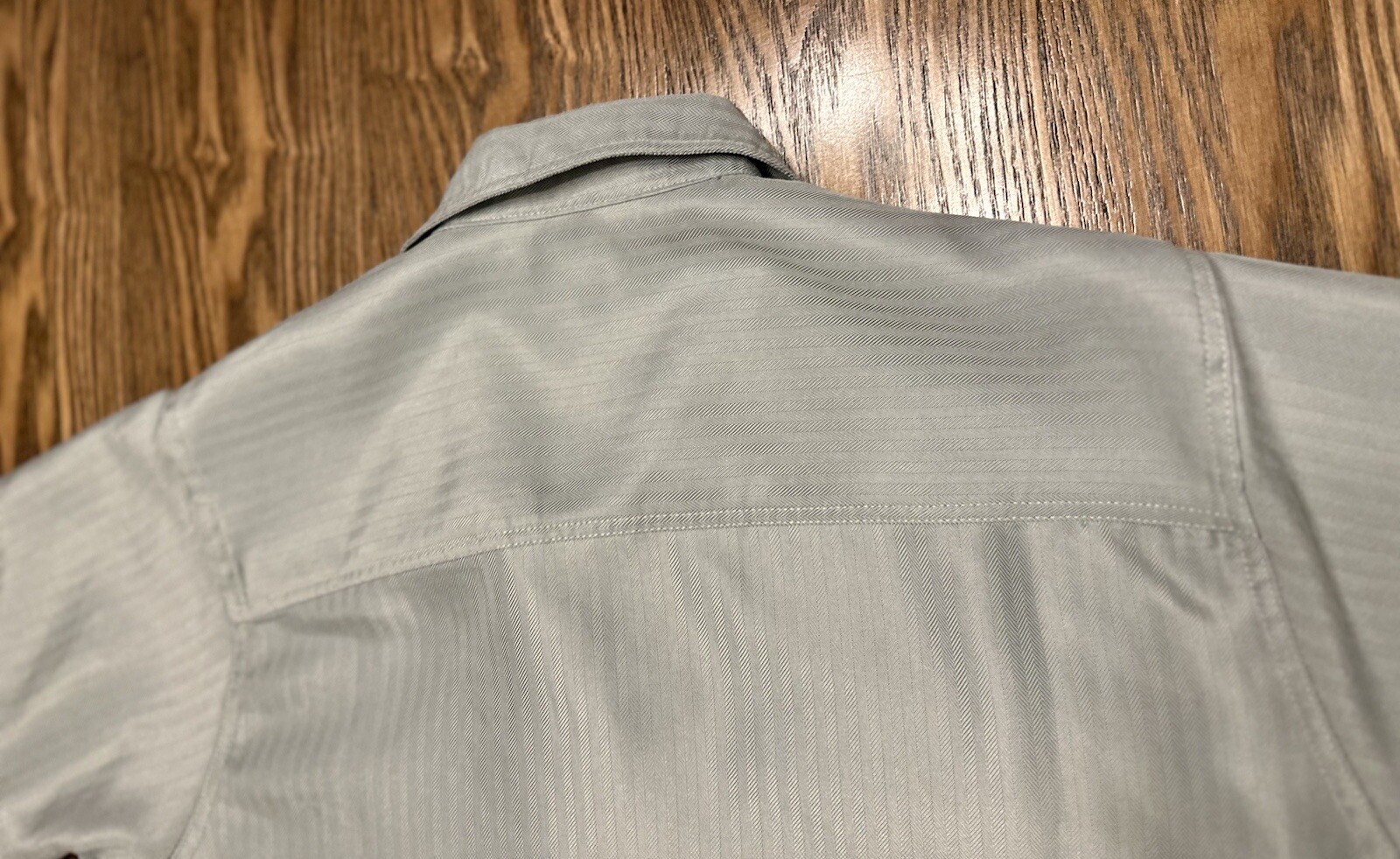 Vintage Women’s Dunbrooke Loop Collar Button Down Polo Sage/Moss Green Medium