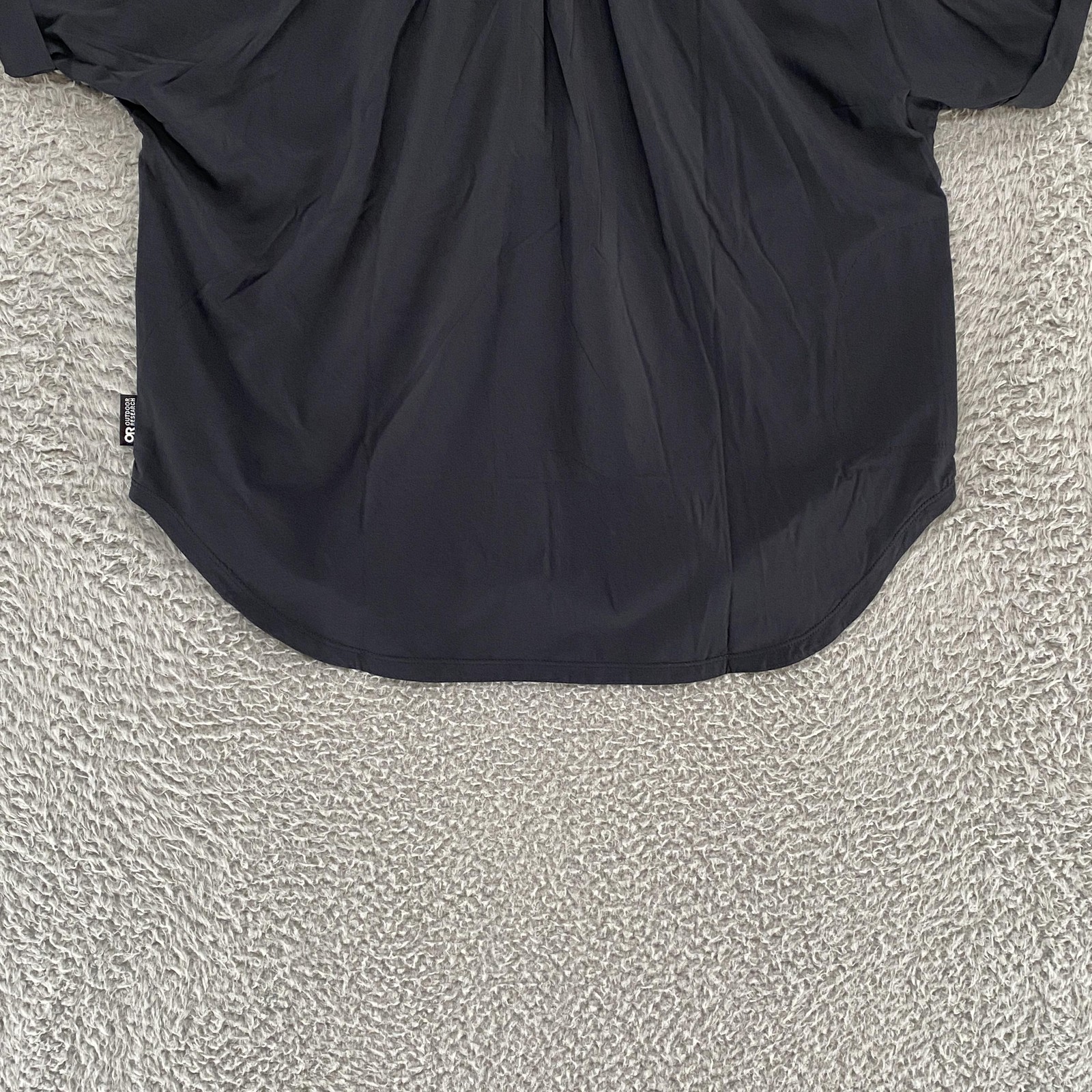 Outdoor Research Shirt Womens XS Black Dolman Hiking Wicking Nylon Stretch