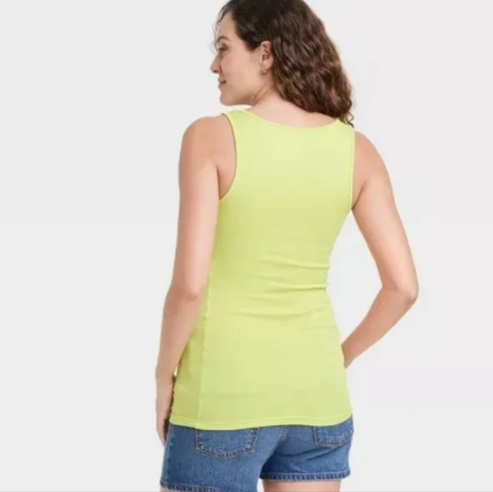 Maternity Tank Top – Isabel Maternity by Ingrid & Isabel™ Green