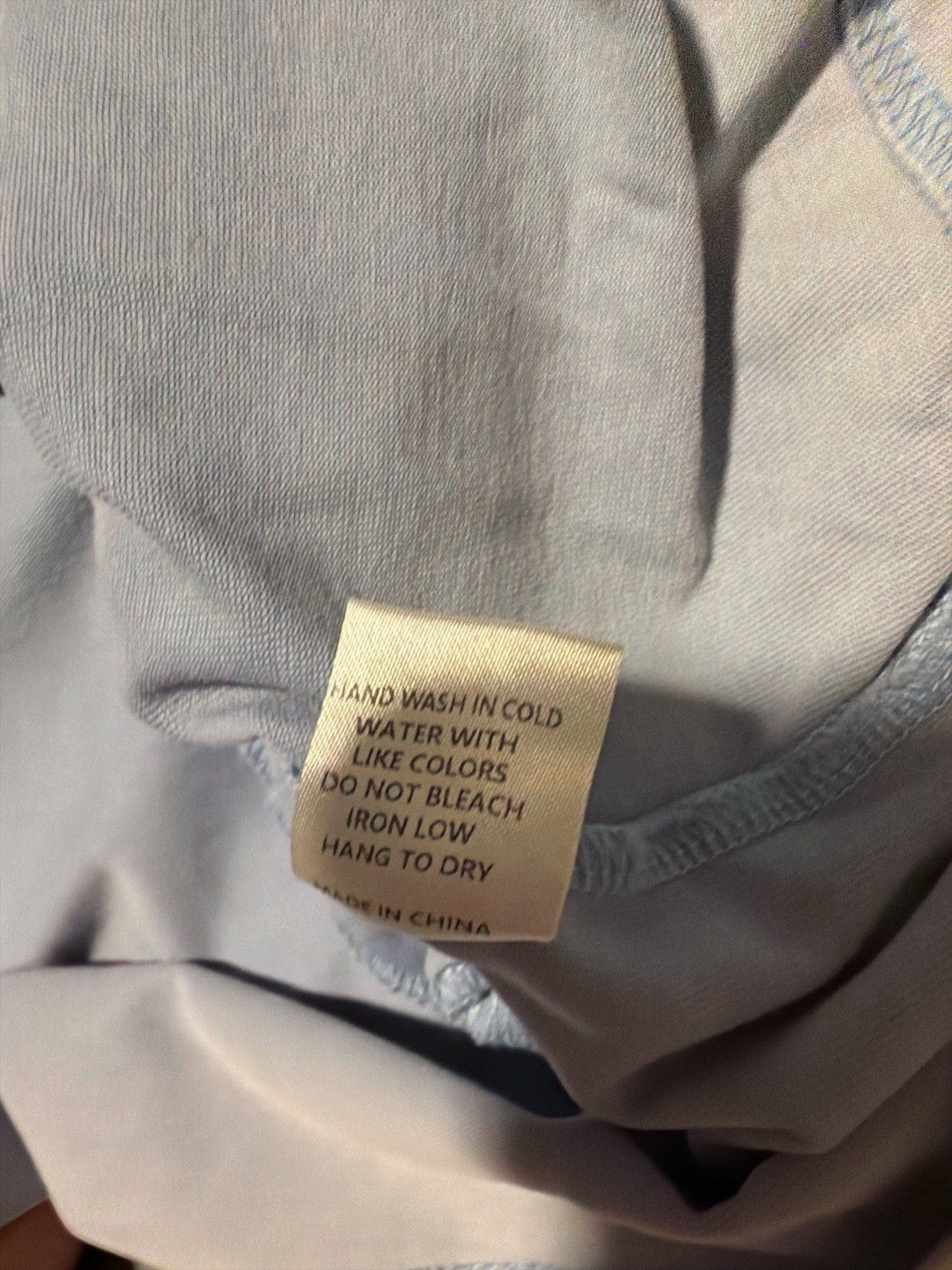 Blue Velvet Sun & Moon Celestial Graphic Tee NWT Oversized Pockets Blue Gray