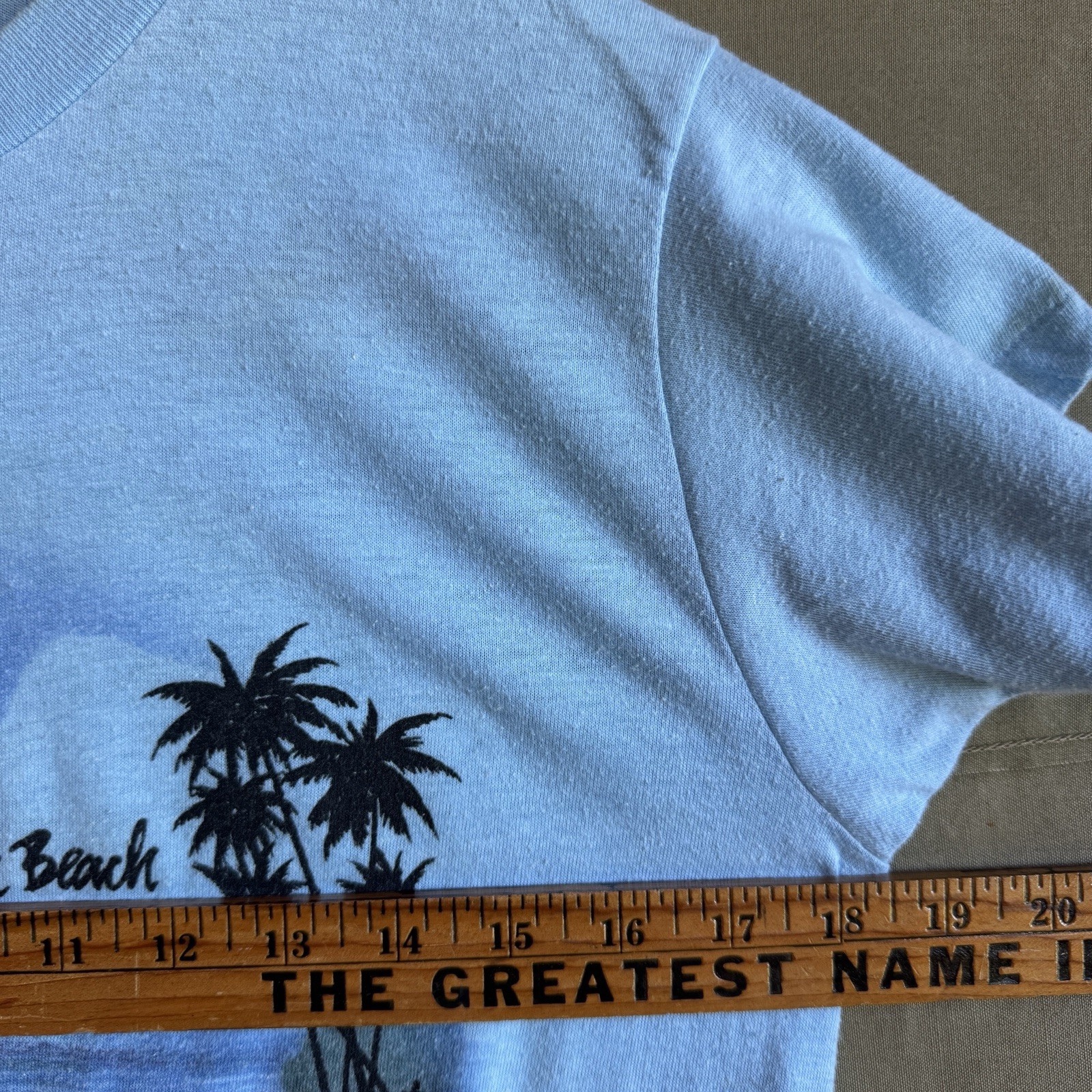 Vintage 80s Myrtle Beach Tourist Souvenir Cal Cru Single Stitch Shirt Womens Med