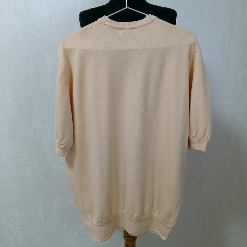 Women Peter Hahn Shirt Yellow Wool L