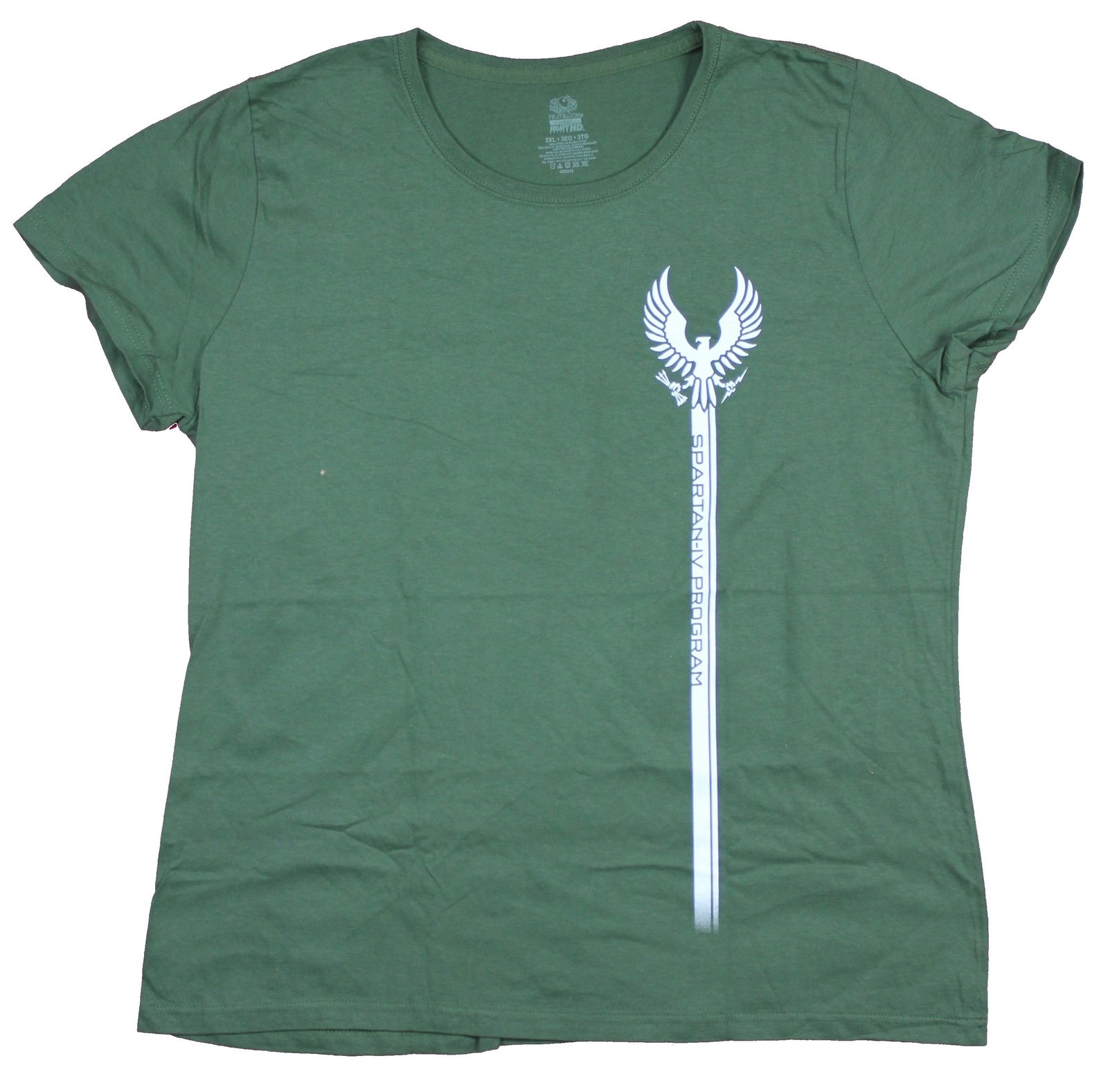 Halo Girls Juniors T-Shirt- Spartan IV Program Stripe Logo