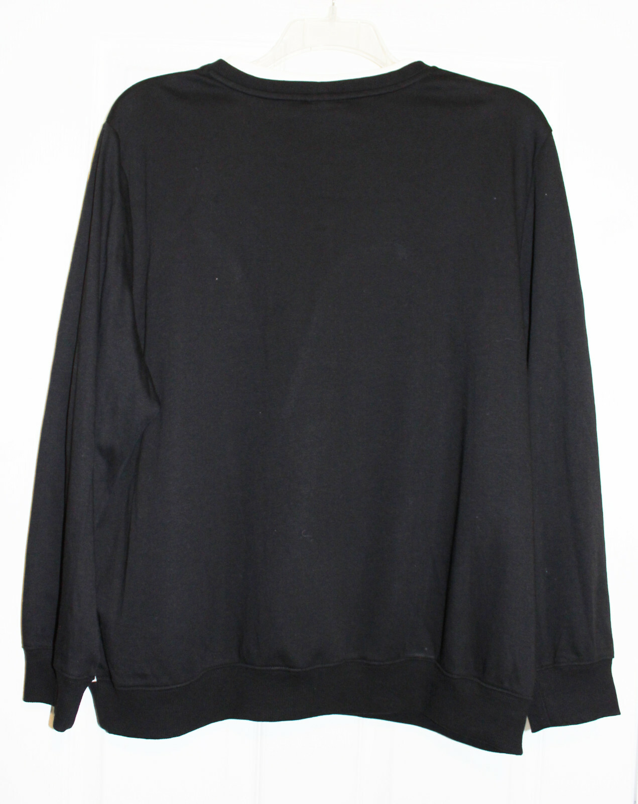 Alfred Dunner 2X Plus Red Black White Embroidered Pullover Sweatshirt New