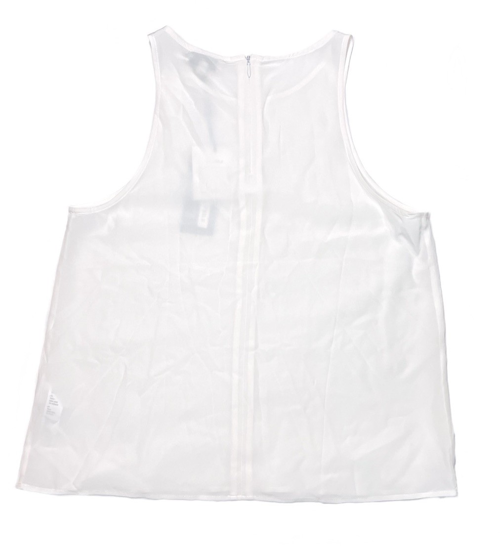 NWT Lilysilk Sleeveless Blouse Mulberry Silk Size 2
