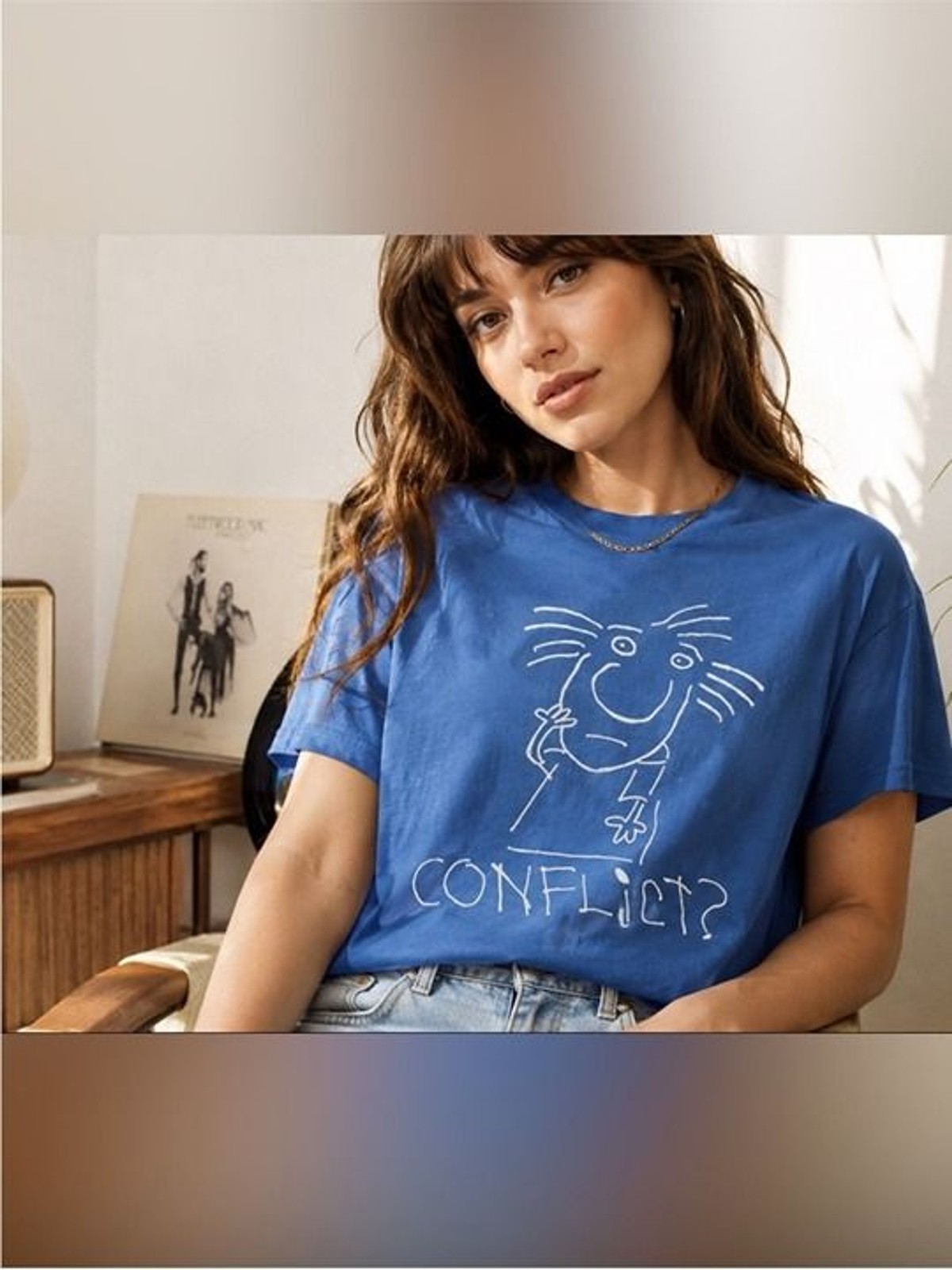 Vintage 90s Conflict Cartoon Comic Character Graphic T Shirt Tee
